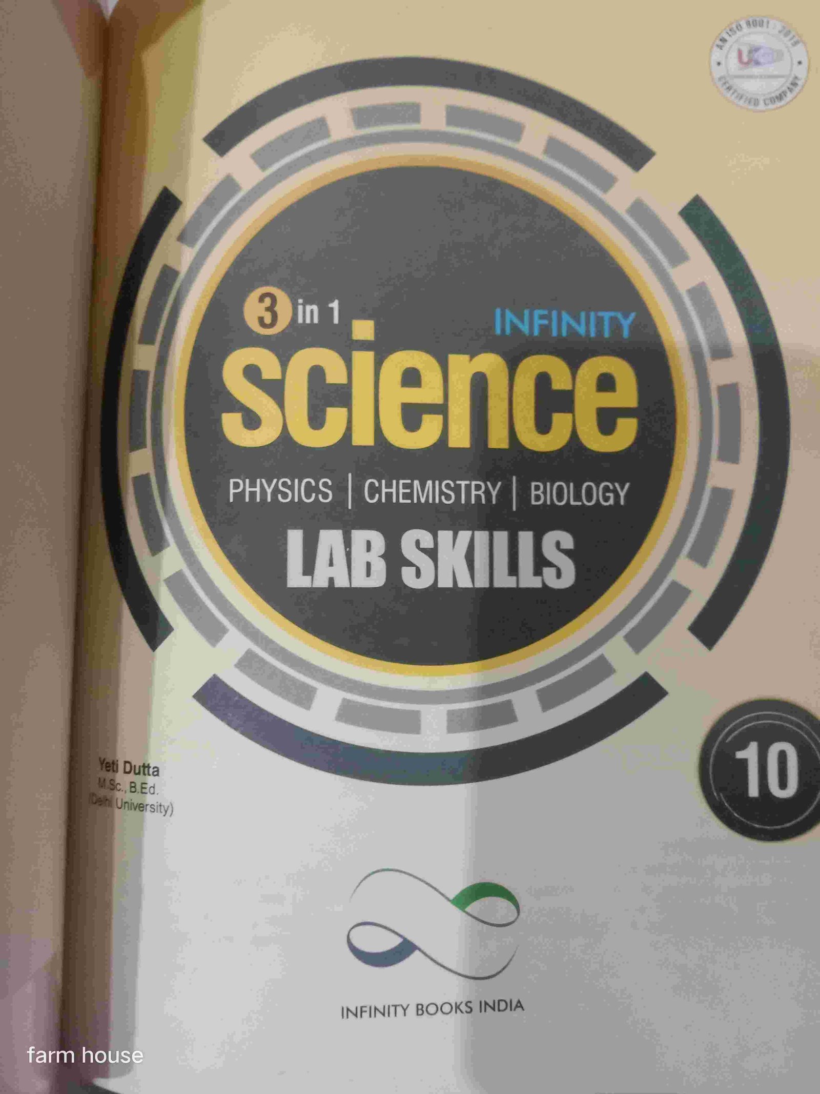 Infinity science lab manual class 10