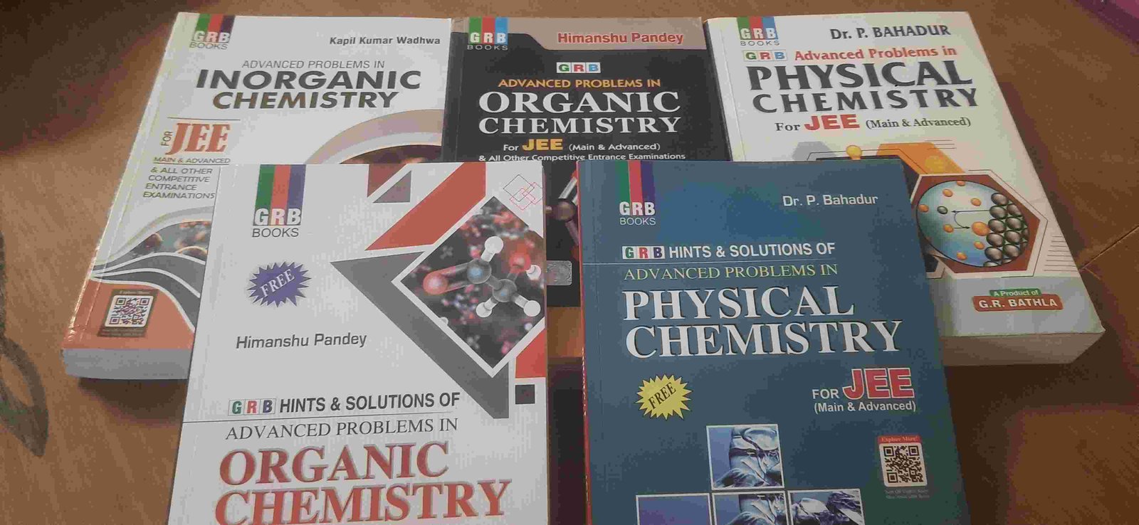 G.R.B books of chemistry of jee