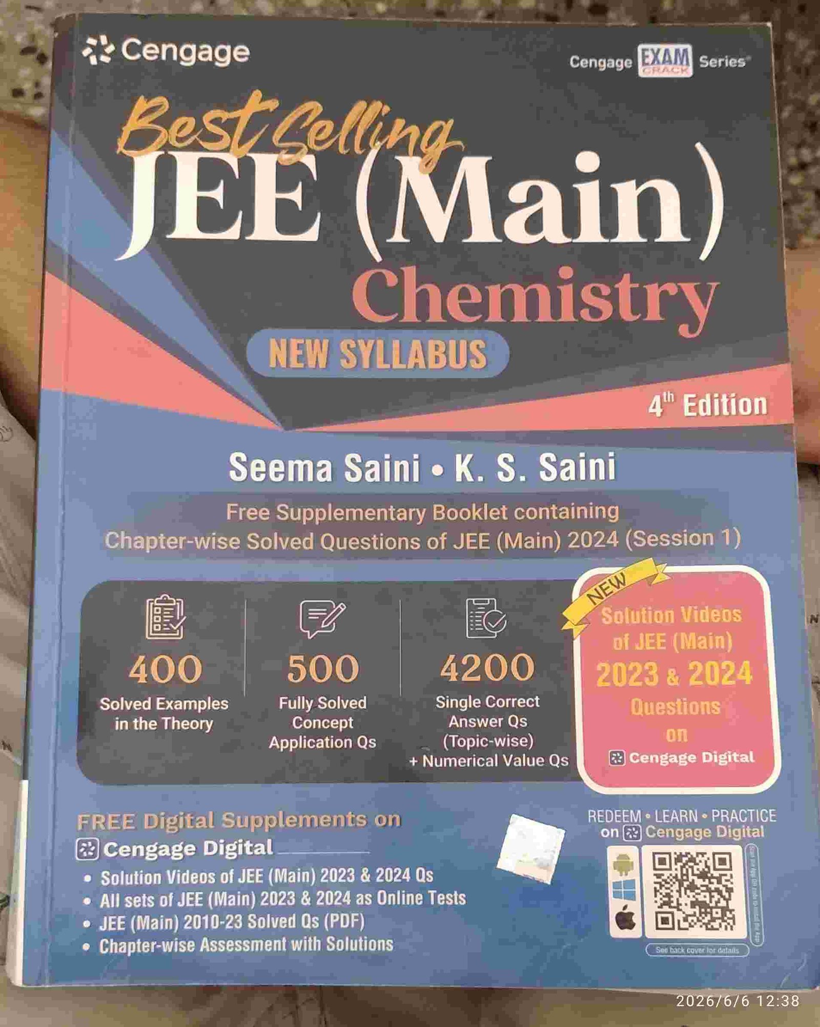 Jee Mains Chemistry CENGAGE (2024)