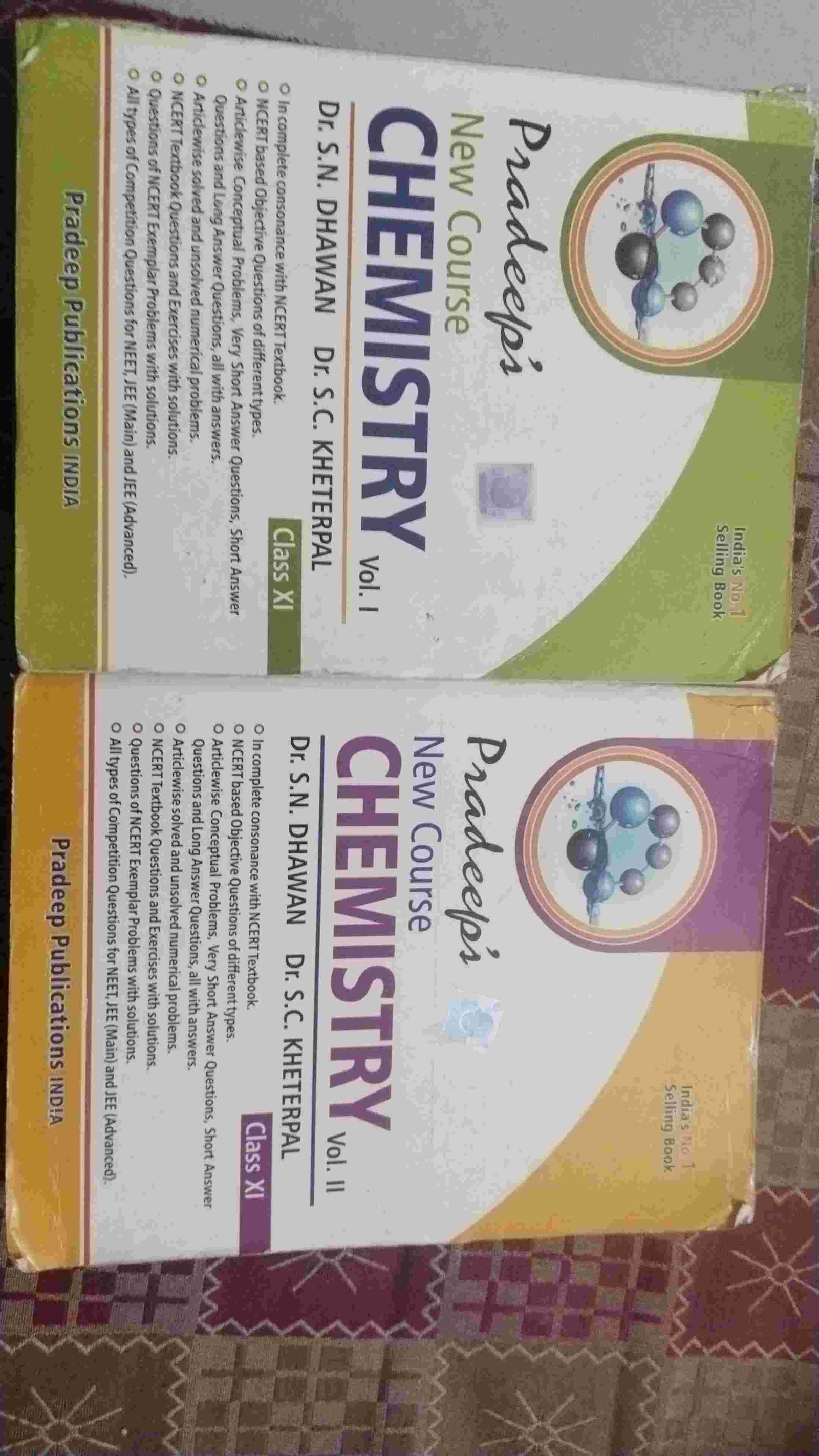 Pradeep Class 11 Chemistry Book