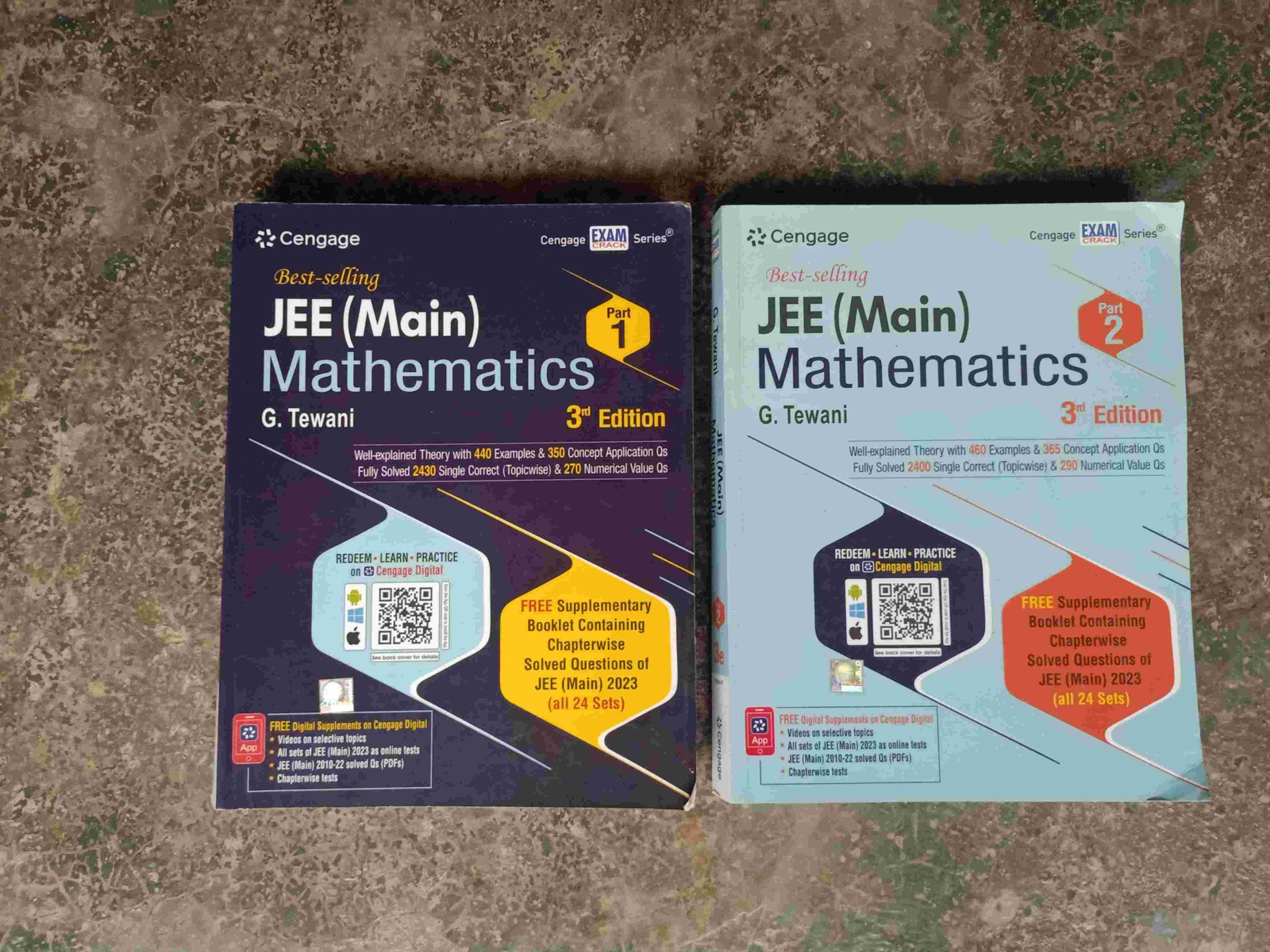 Cengage JEE Main Mathematics Part 1 & Part 2