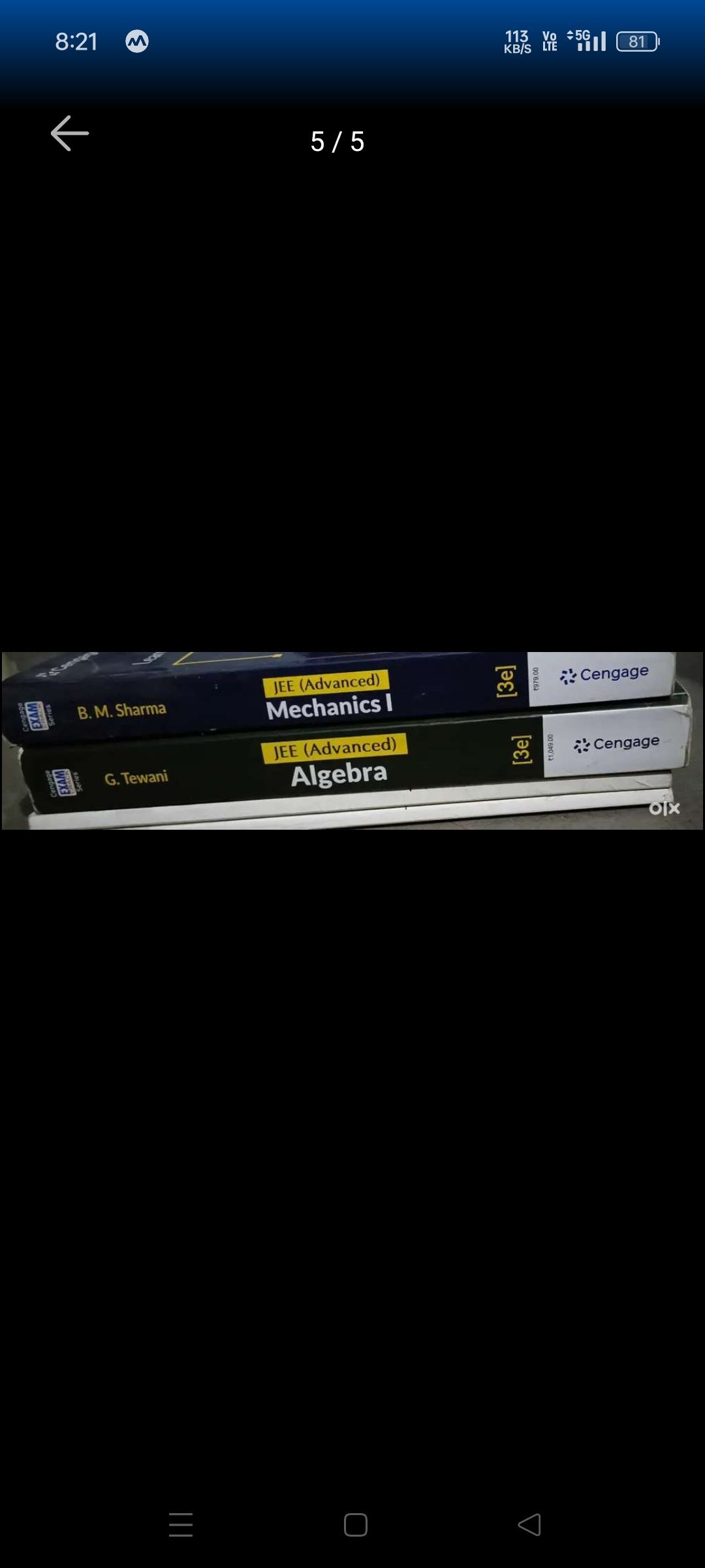 Cengage Algebra and mechanics 1 with DPP