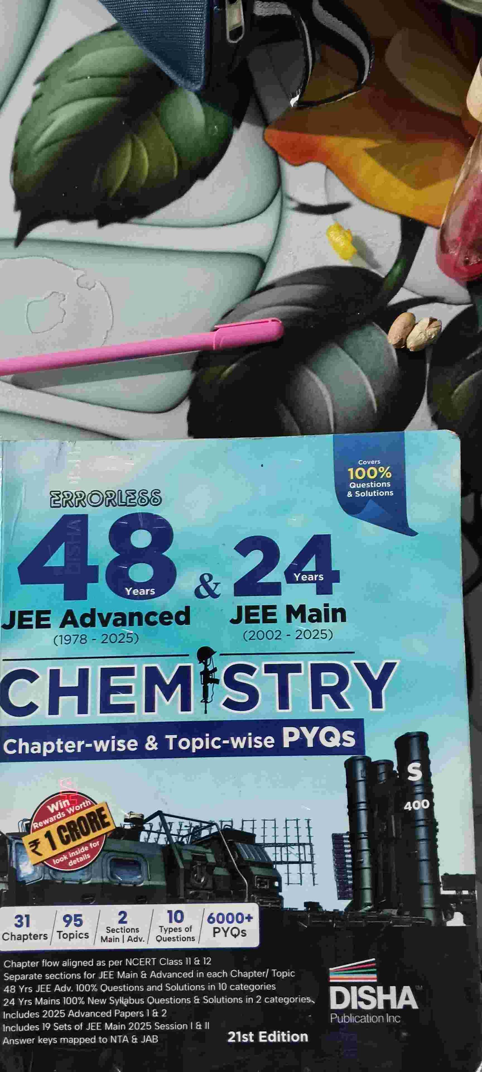 48 years jee advance and 24 years jee mains PYQ