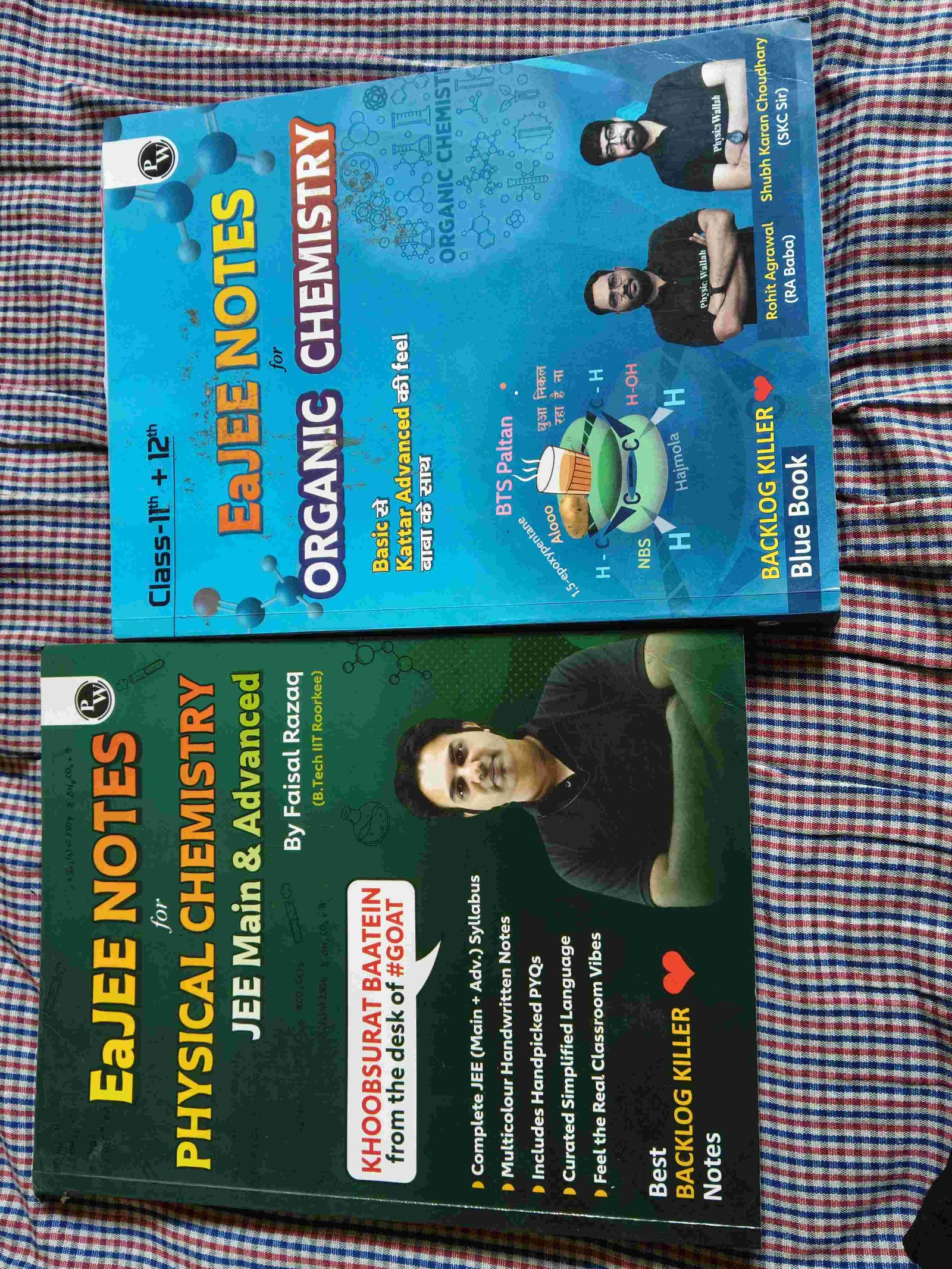 Eajee notes  physical chemistry and organic chemis