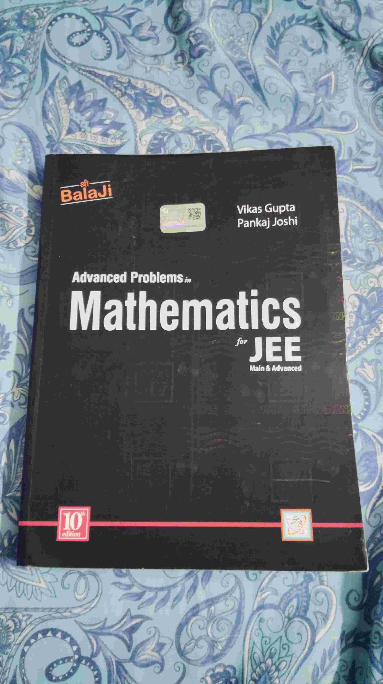Problems in Mathematics for JEE Main and Advanced