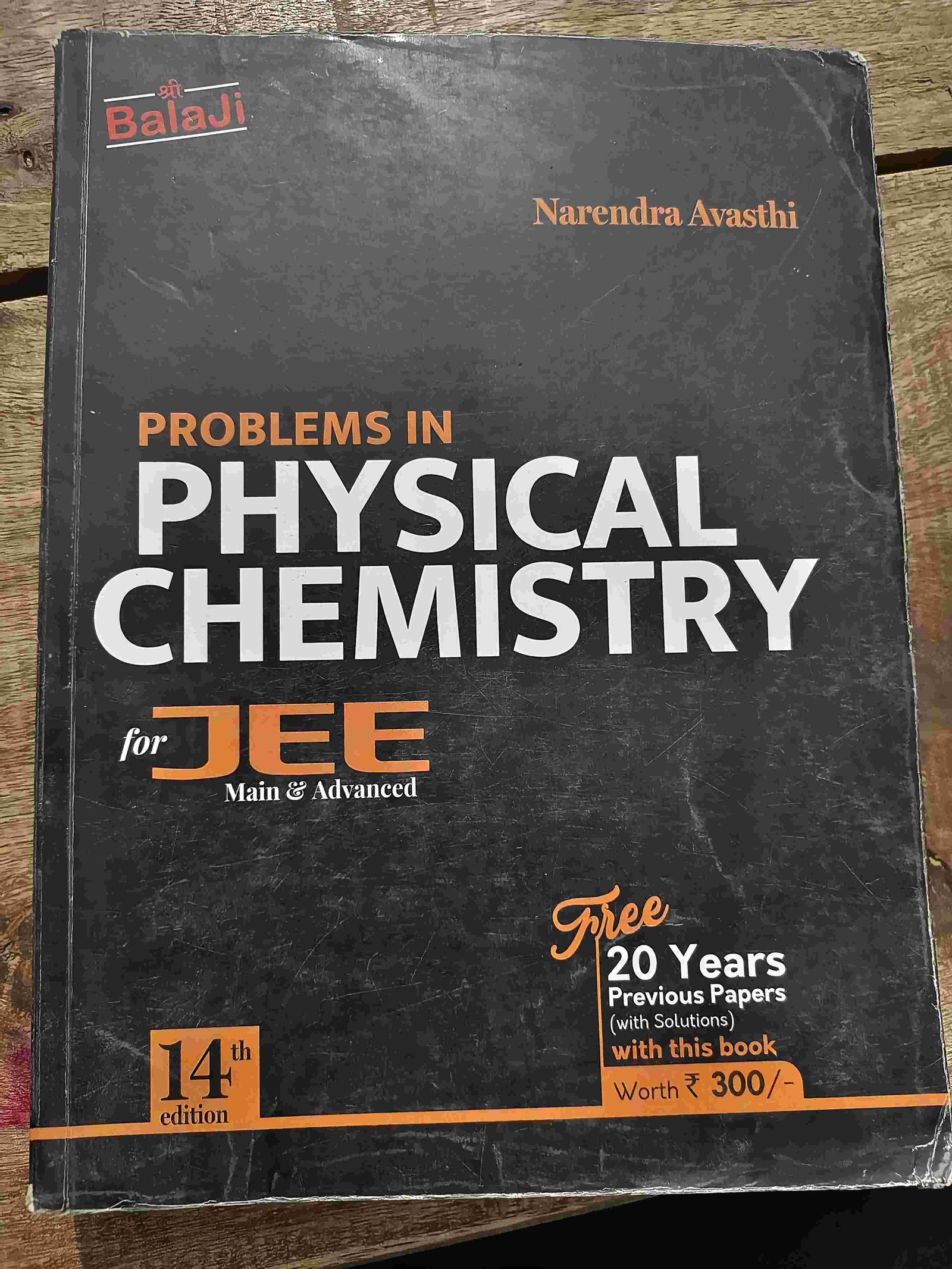 N Avasthi Physical Chemistry for JEE