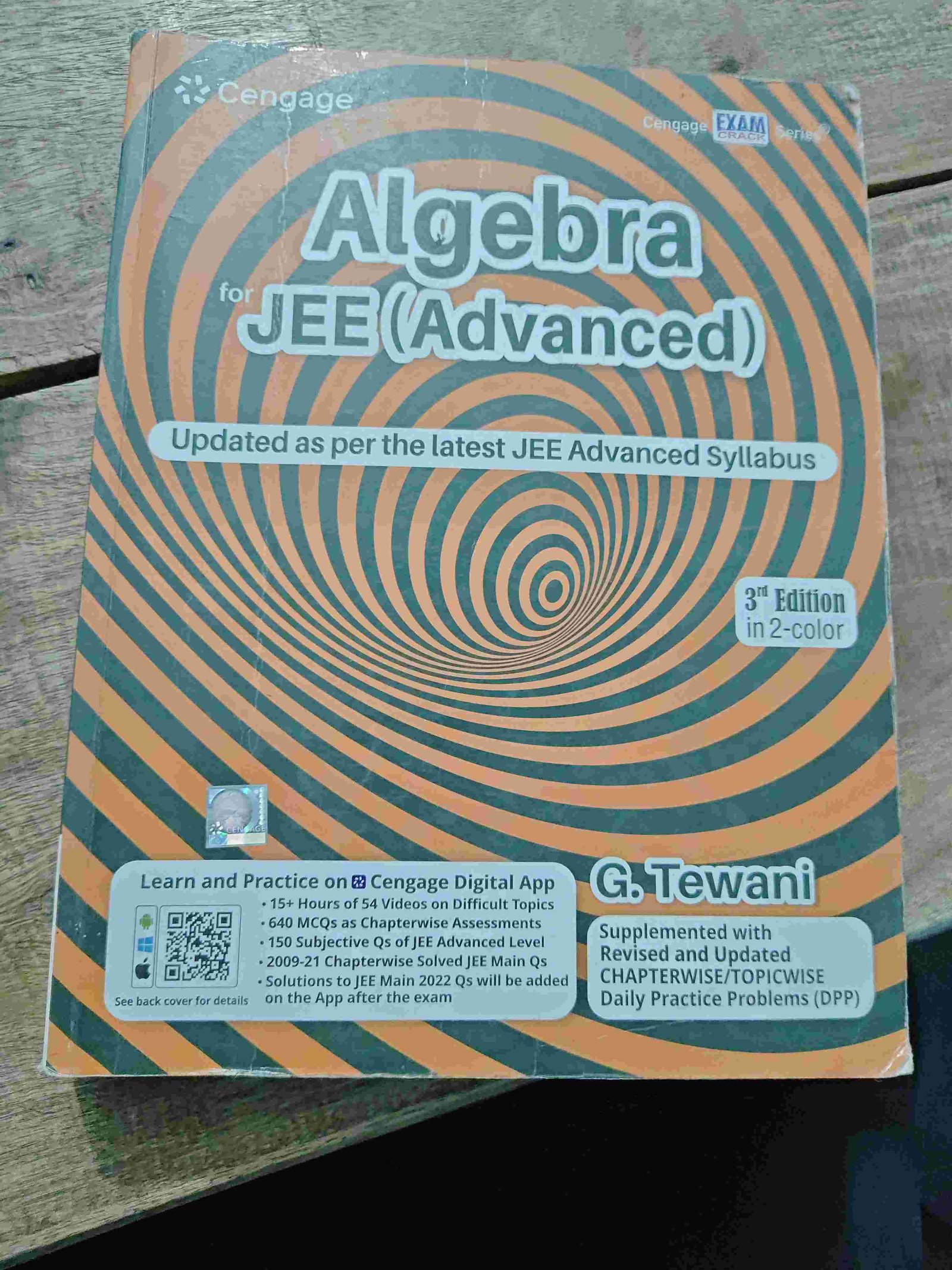 Cengage Mathematics Algebra Jee Advanced