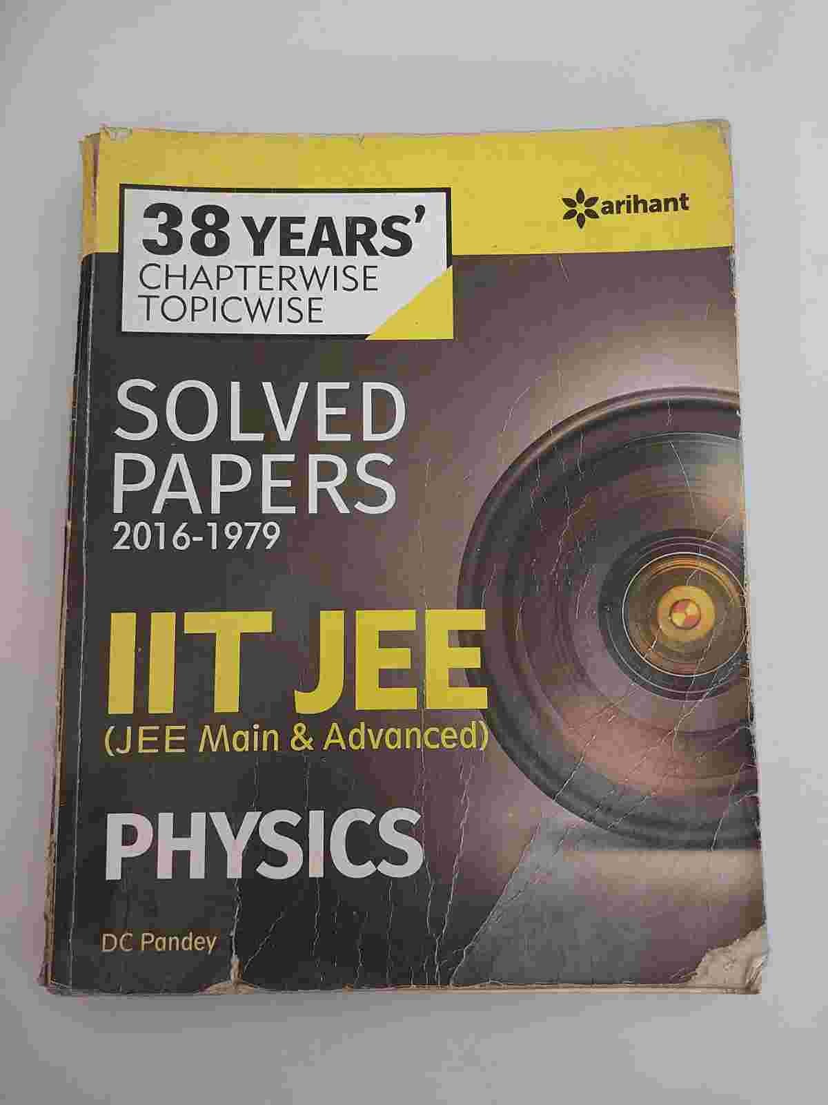 Physics 38 Years' Solved Papers JEE Mains and Adv