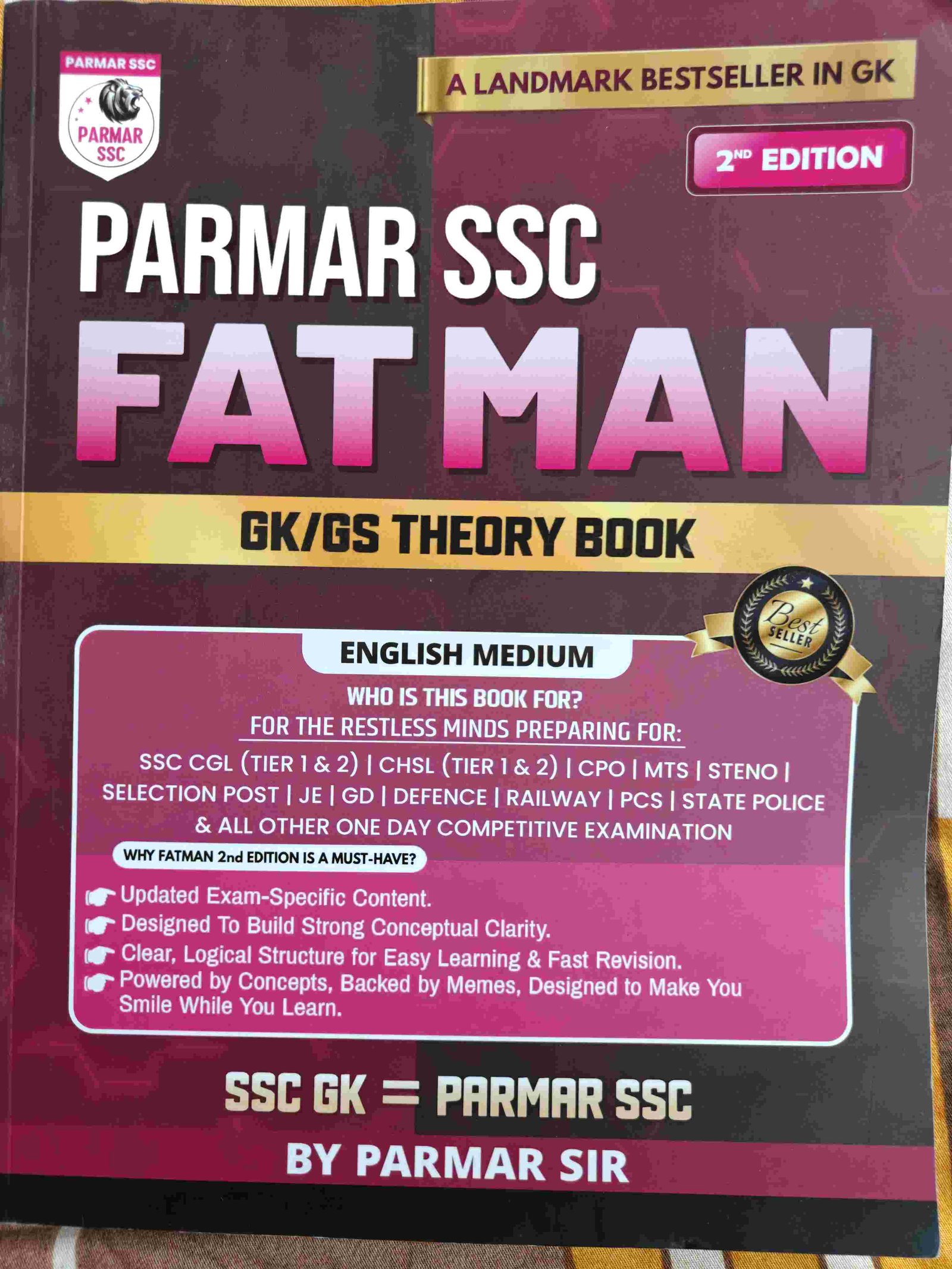 Parmar SSC Fatman 2nd Edition