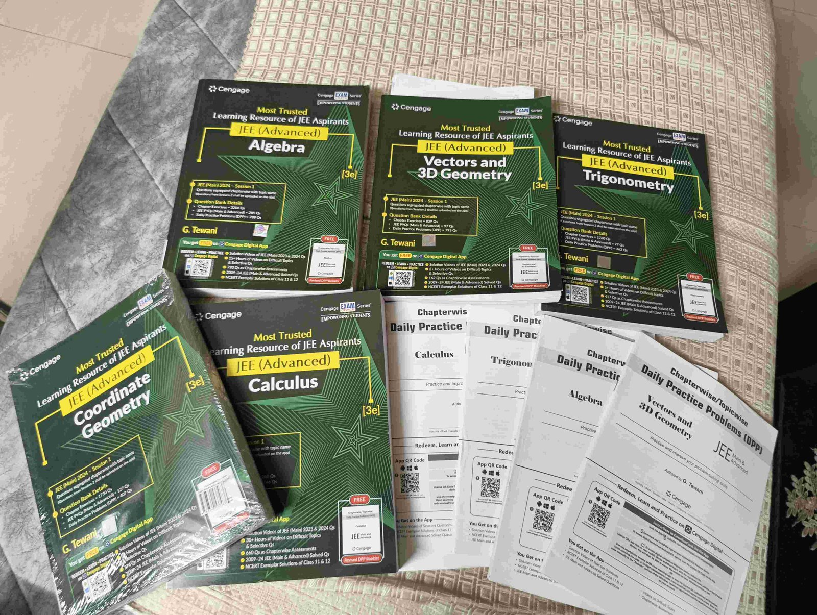 Maths, Chemistry and Physics Cengage