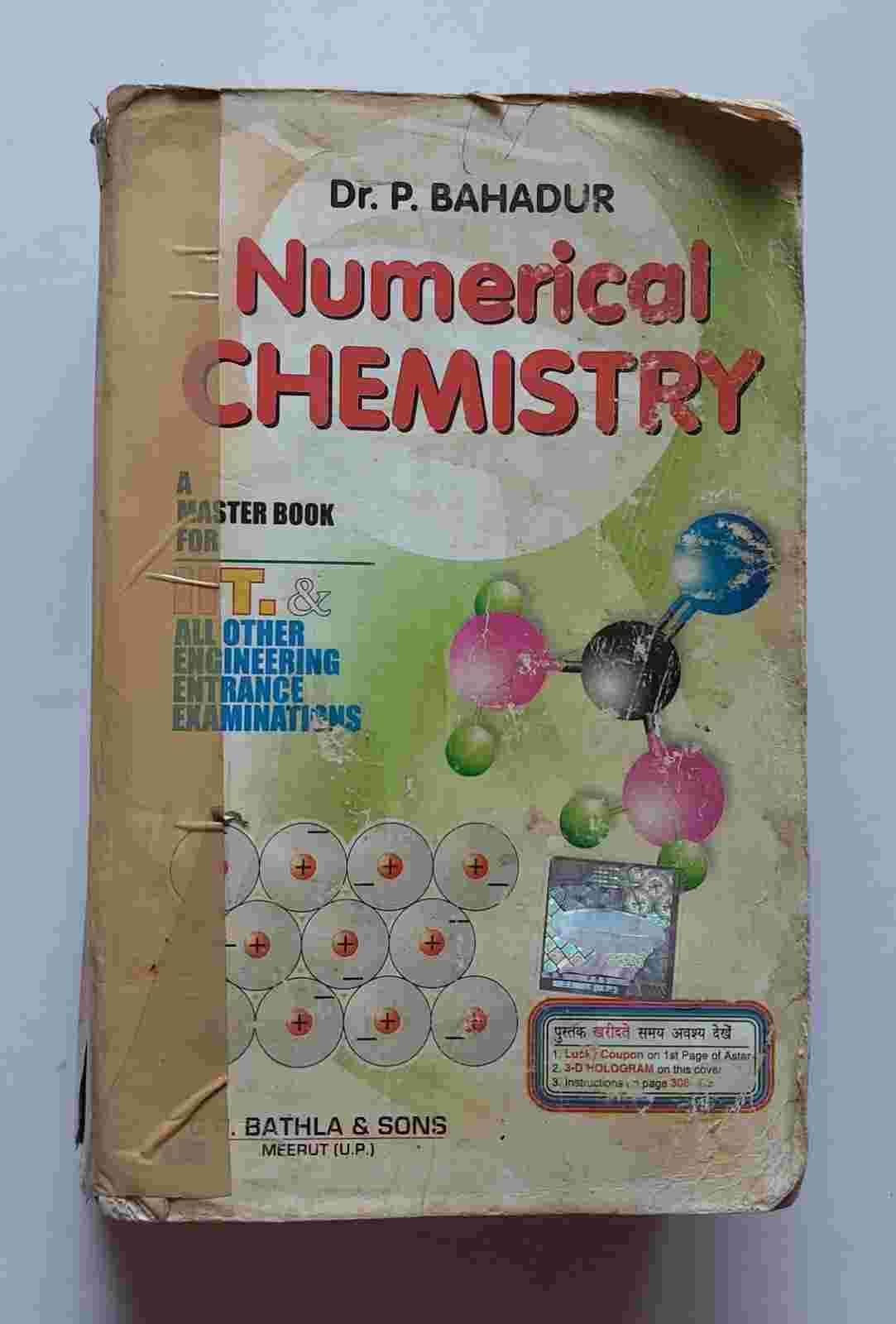 Dr. P. Bahandur Numerical Chemistry
