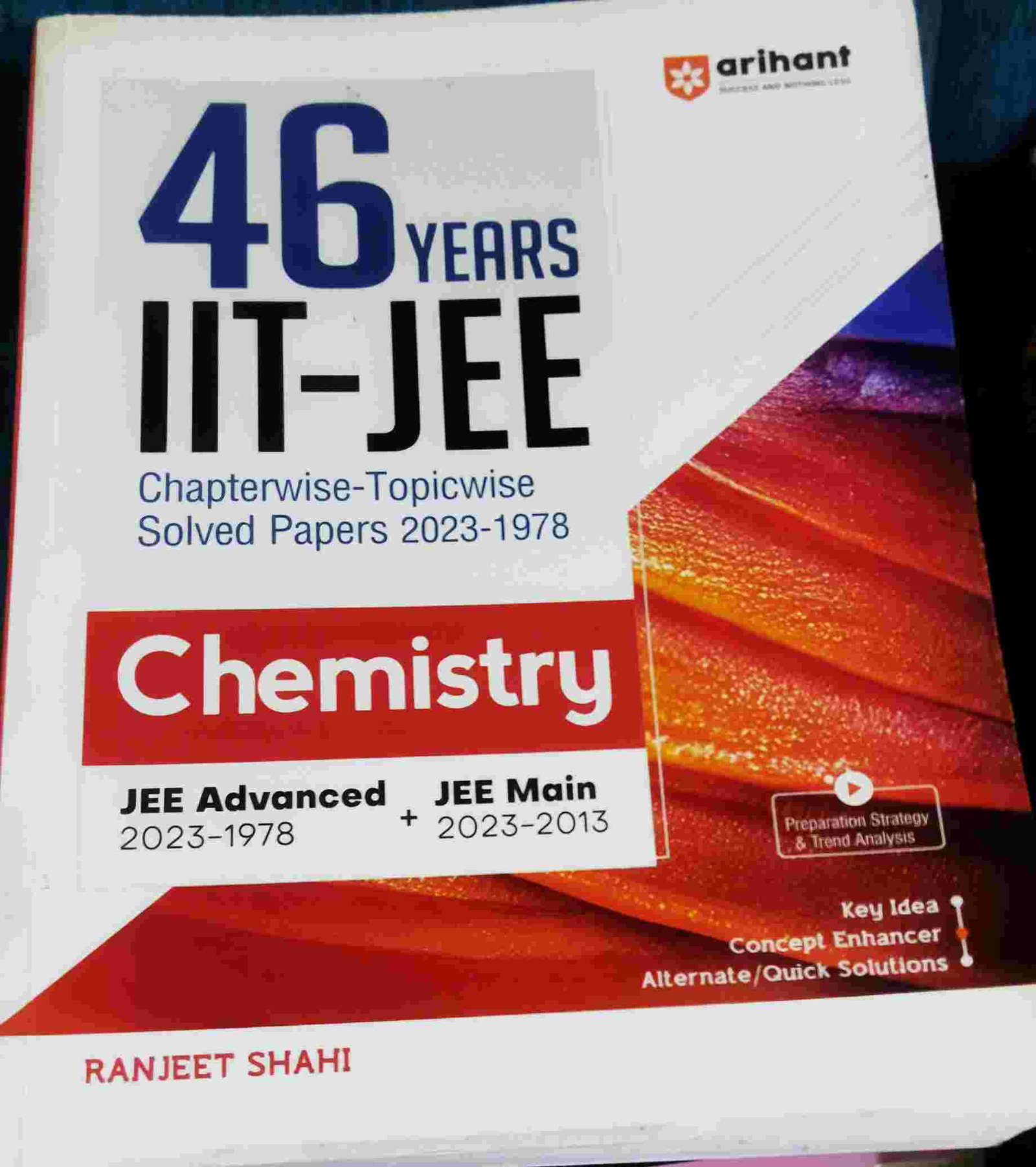 46 years iitjee chemistry