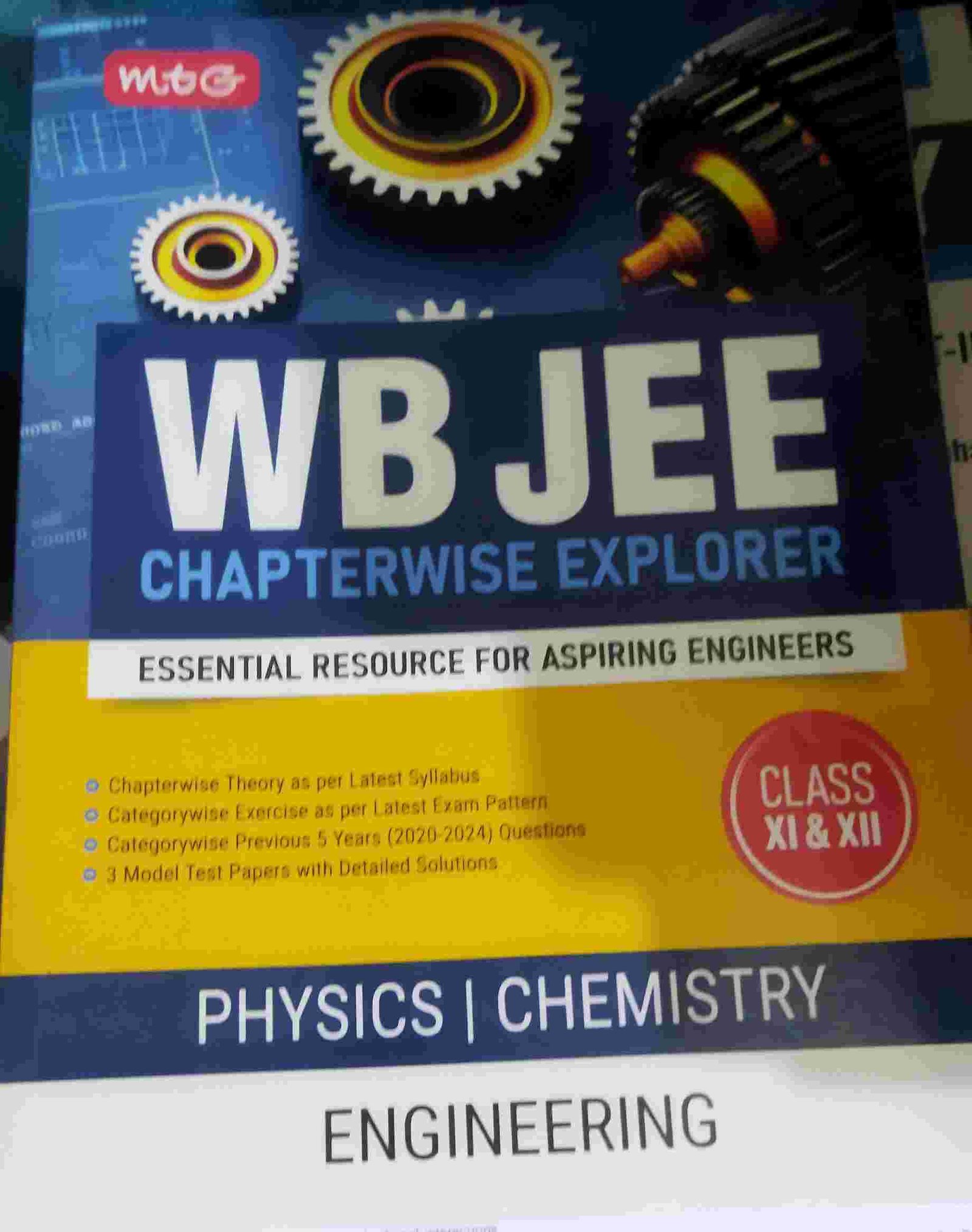 Wbjee Physics Chemistry