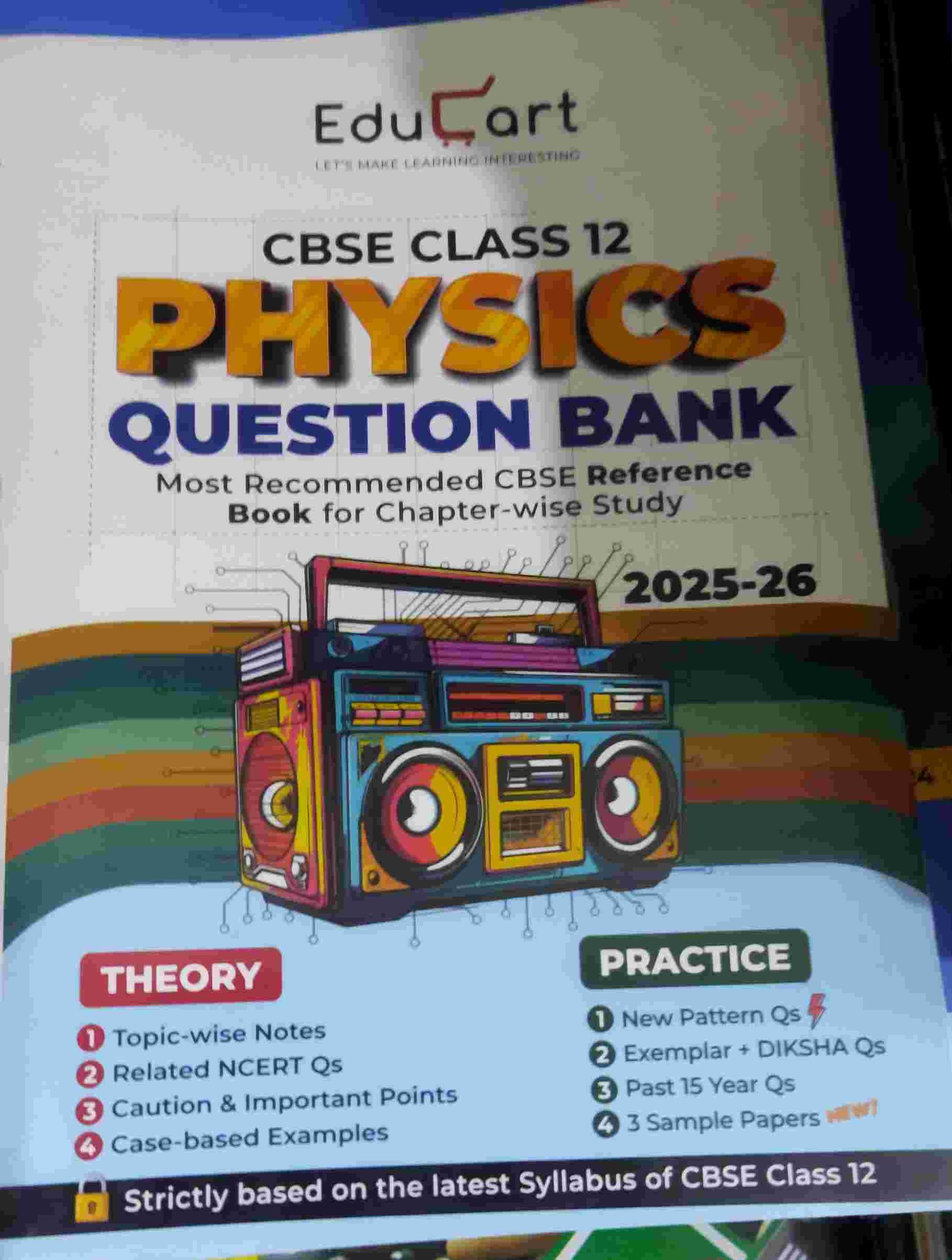 Educart Physics Class 12 QB