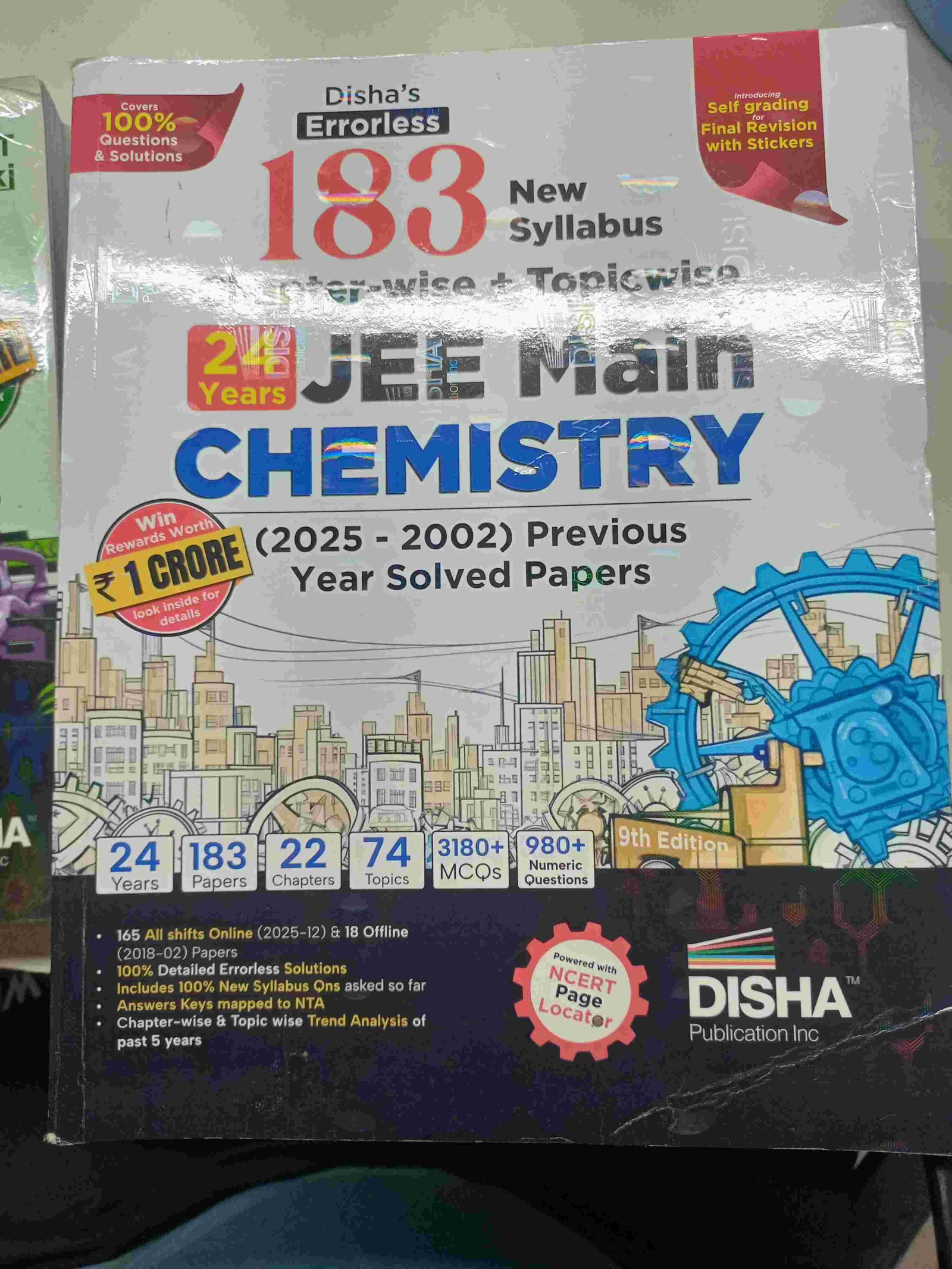 Disha jee main chemistry pyq