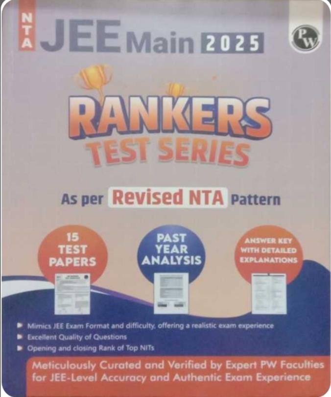 Pw Rankers Test Series