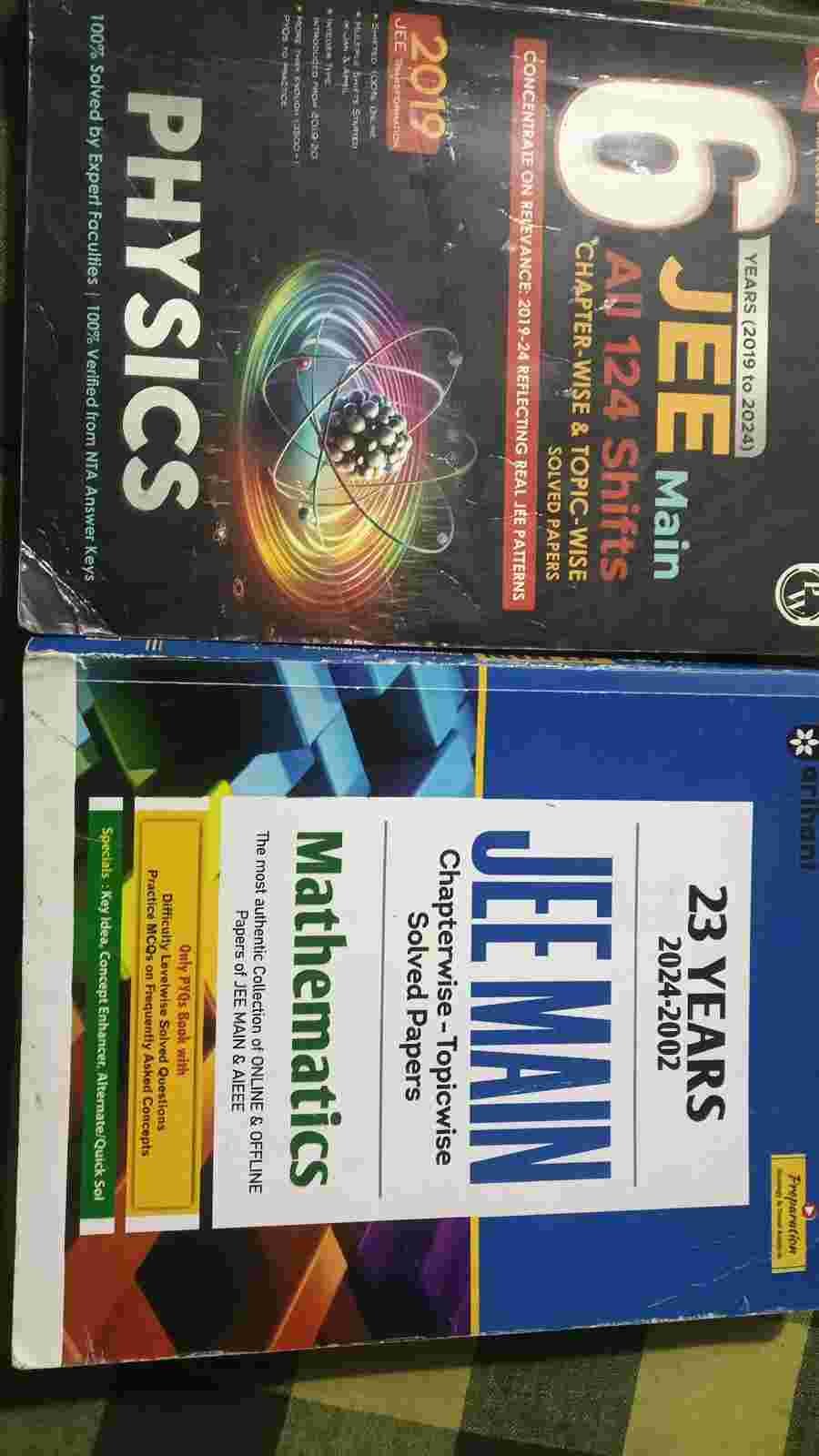 Chemistry and Maths pyqs