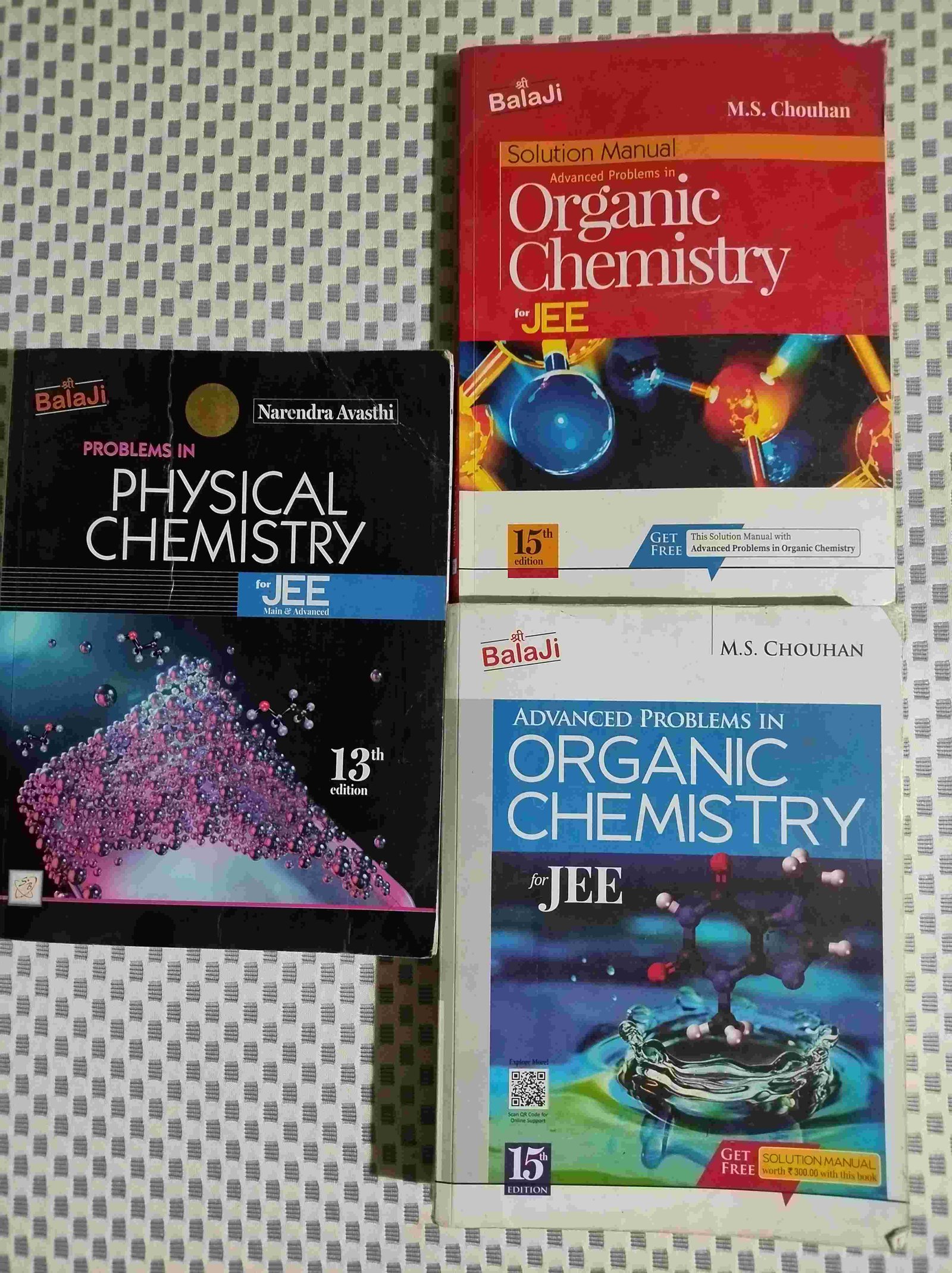 MS Chauhan with solution book and N Avasthi Combo