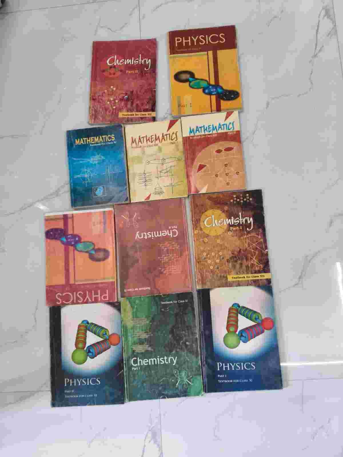 NCERT PCM 11th+12th Complete Set