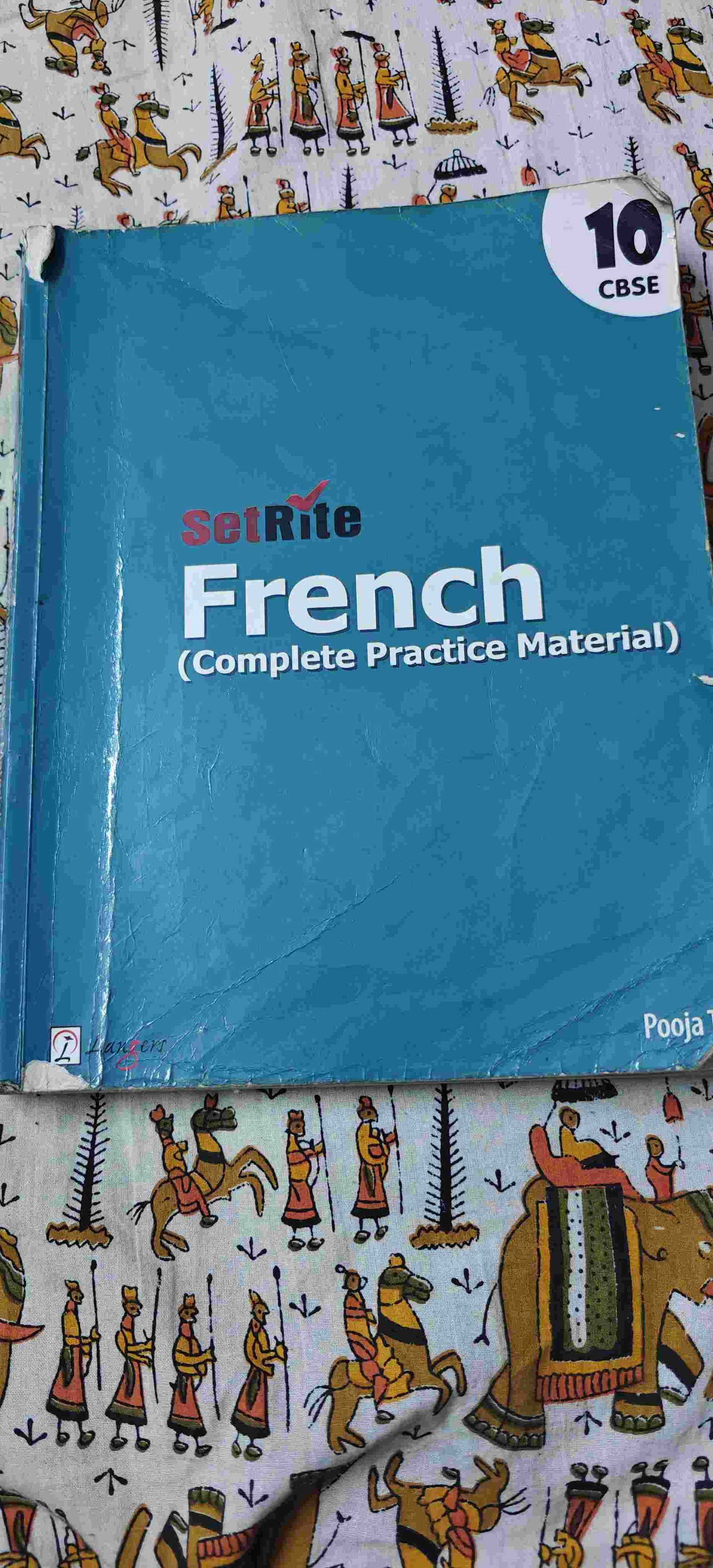 French Setrite Textbook Class 10