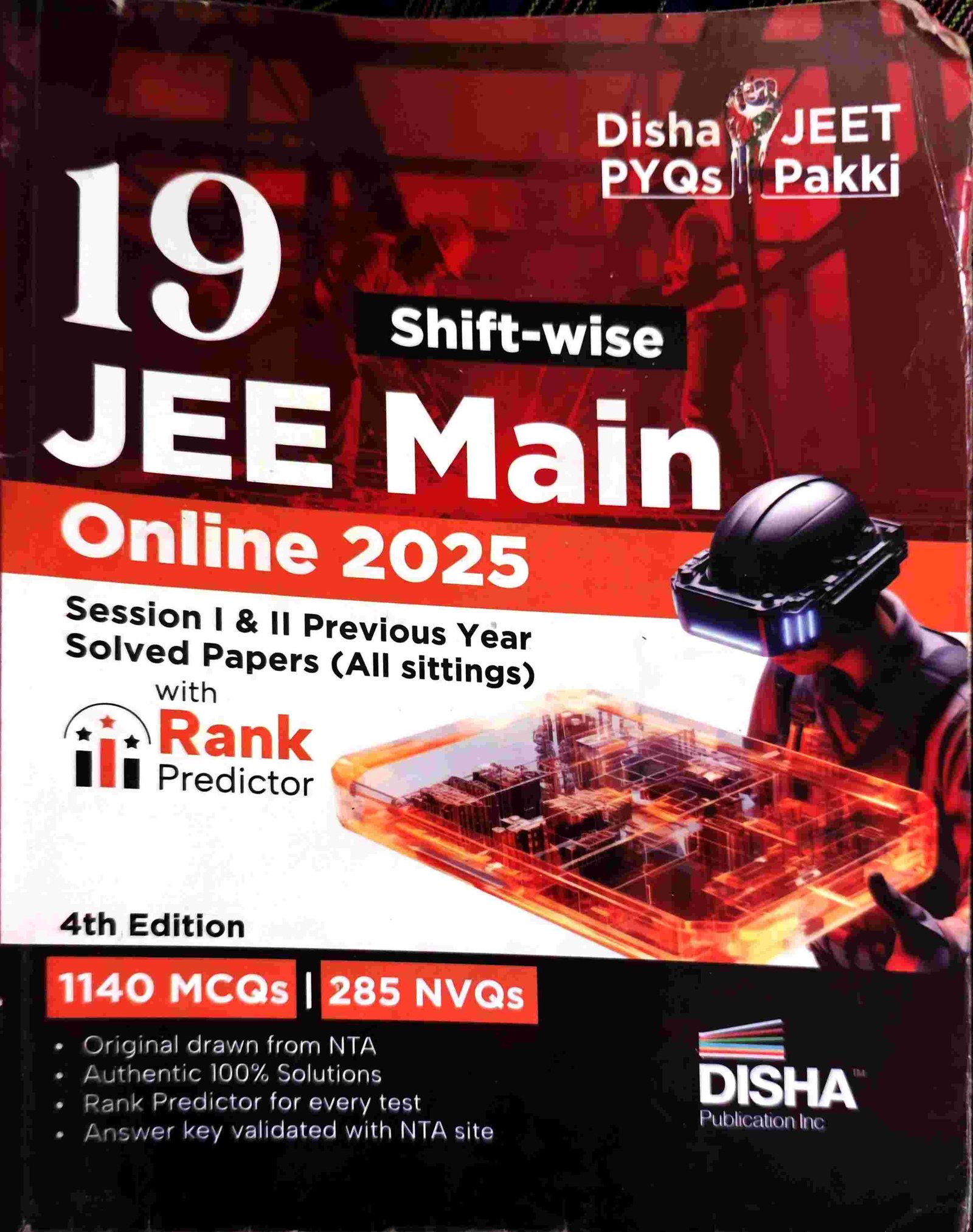 19 JEE mains shiftwise paper 2025 session 1 and 2 - Second Hand - Bookaao