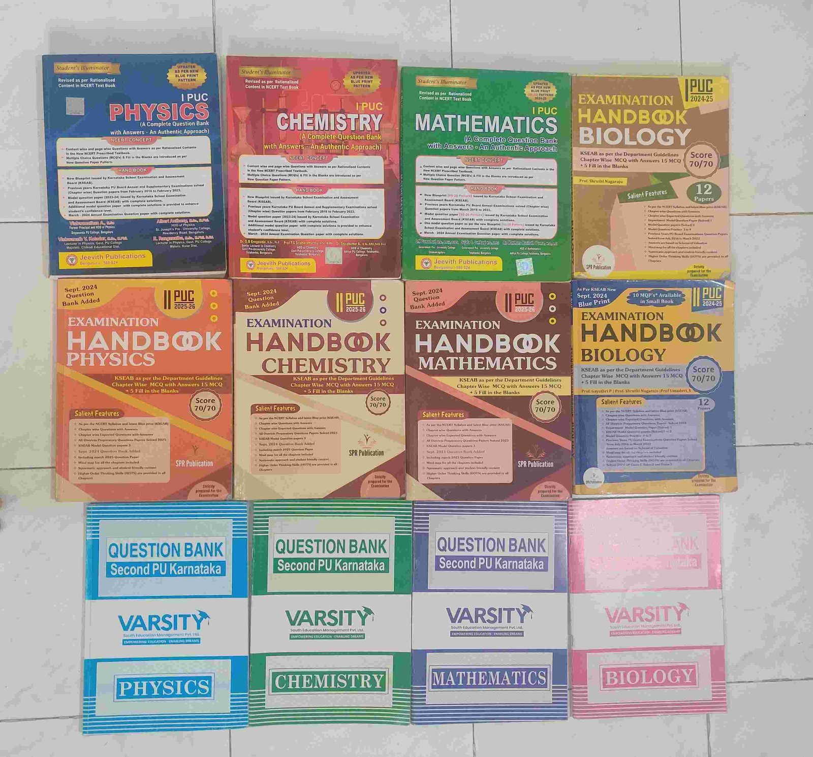 1st & 2nd puc (karnataka) handbooks and guides - Second Hand - Bookaao