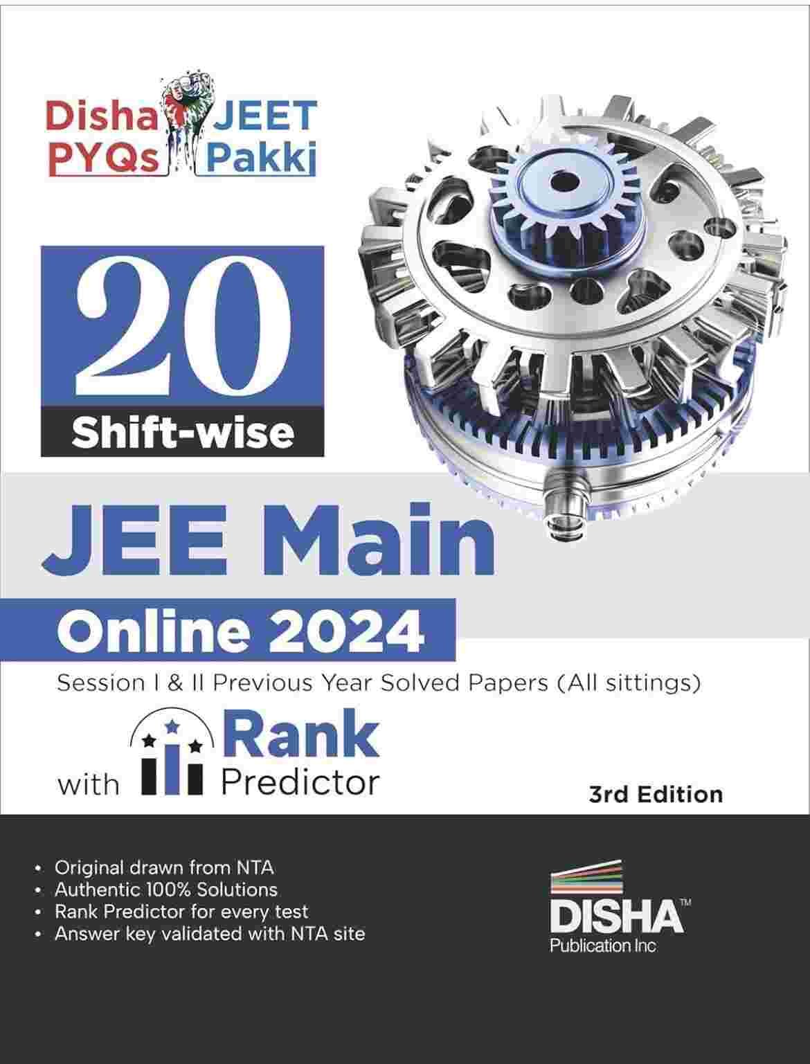 20 Shift-wise JEE Main Online 2024 Sessions I & II - New Book - Bookaao