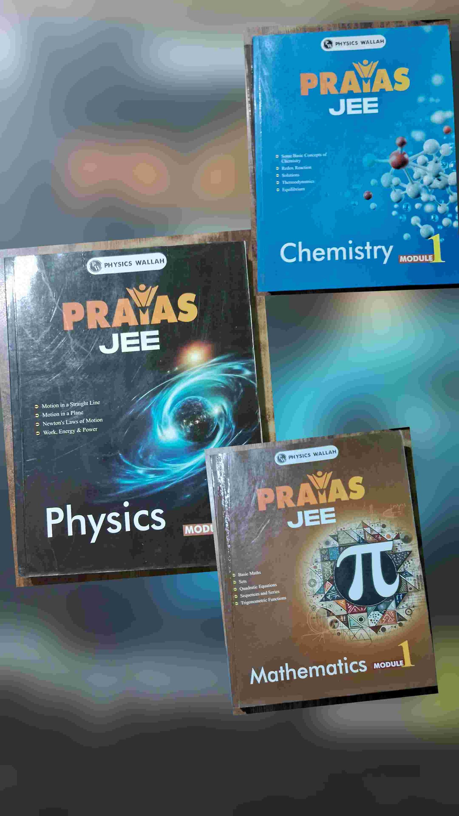 2025 PW PRAYAAS ALL MODULES OF PCM - Second Hand - Bookaao