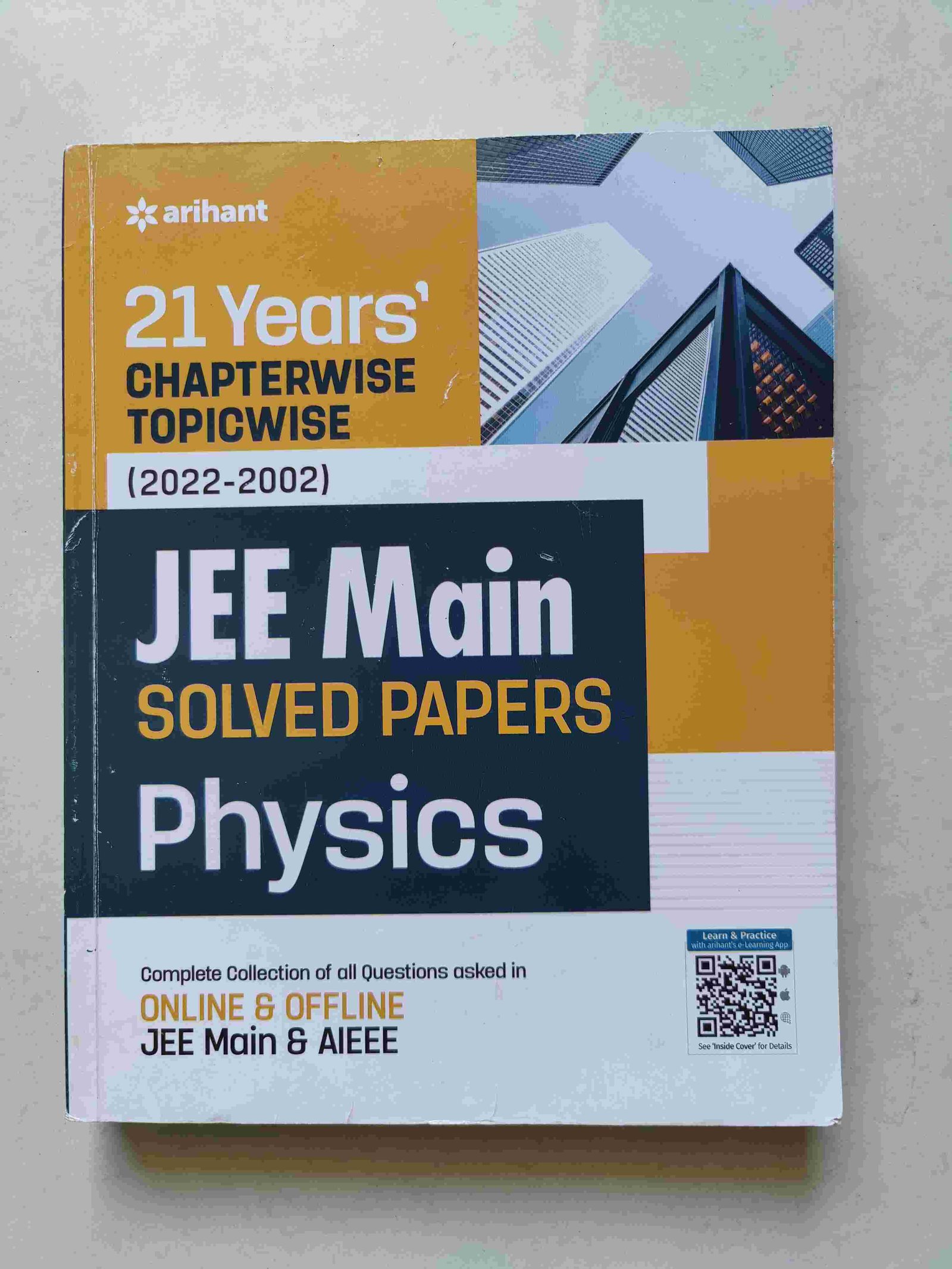 21 years chapterwise jee mains pyq's physics - Second Hand - Bookaao