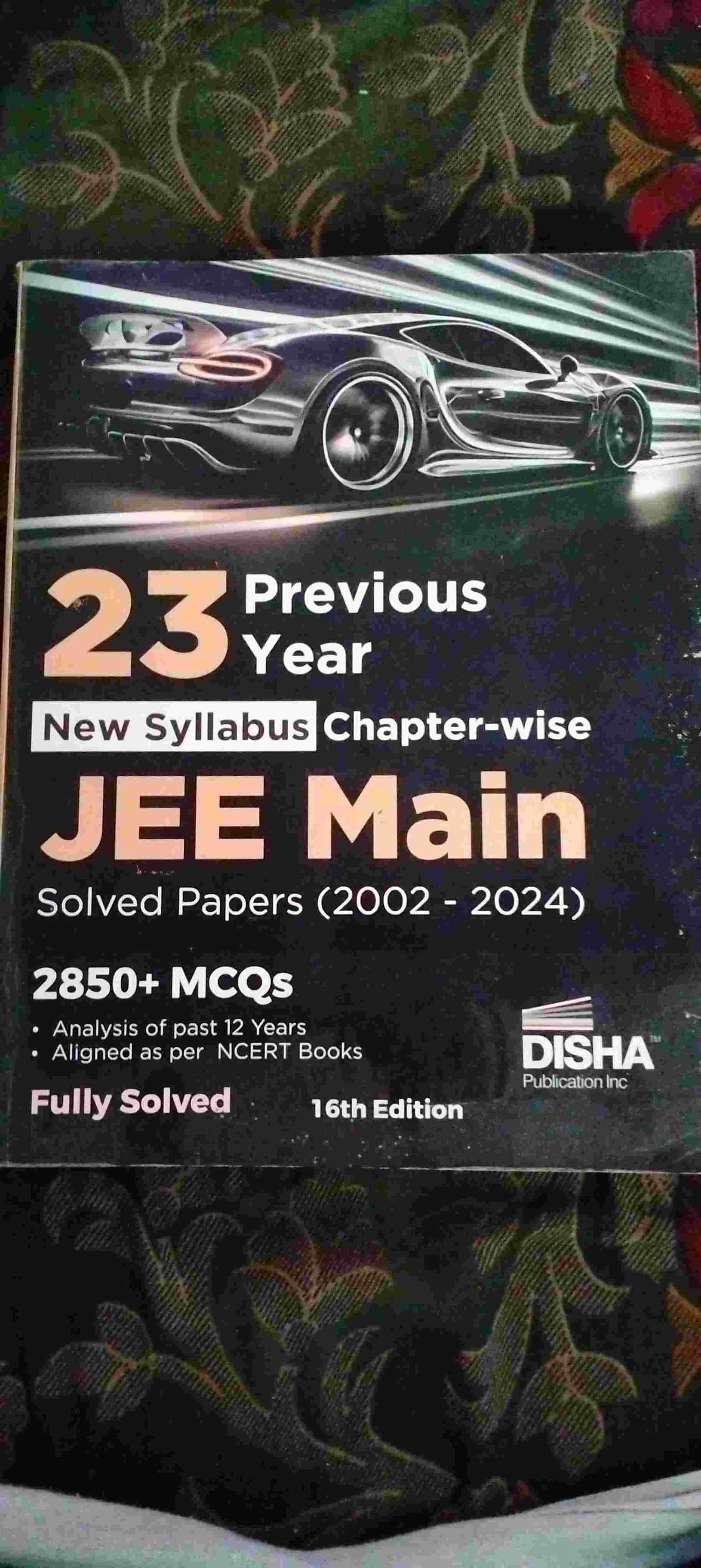 23 previous year jee mains previous year question - New Book - Bookaao