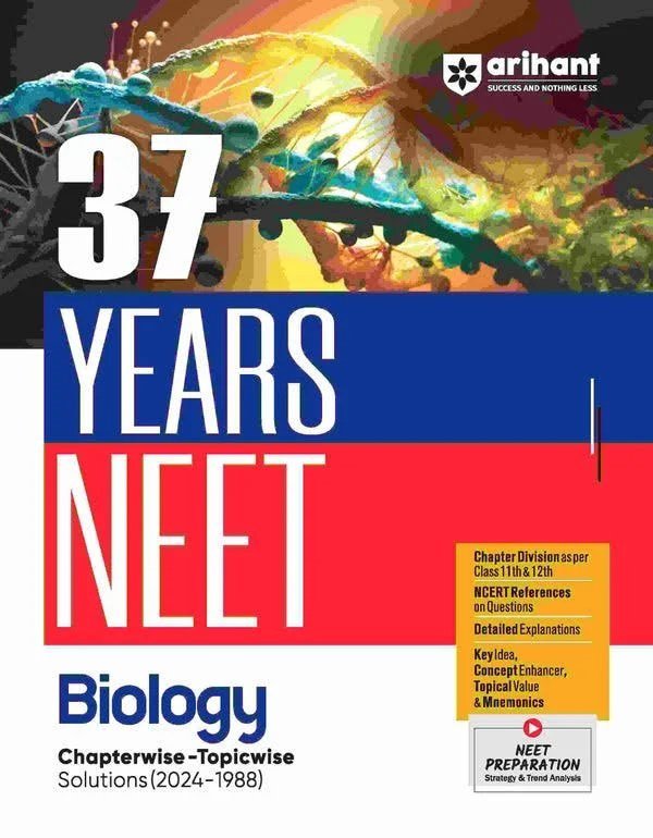 37 years neet biology solutions - New Book - Bookaao