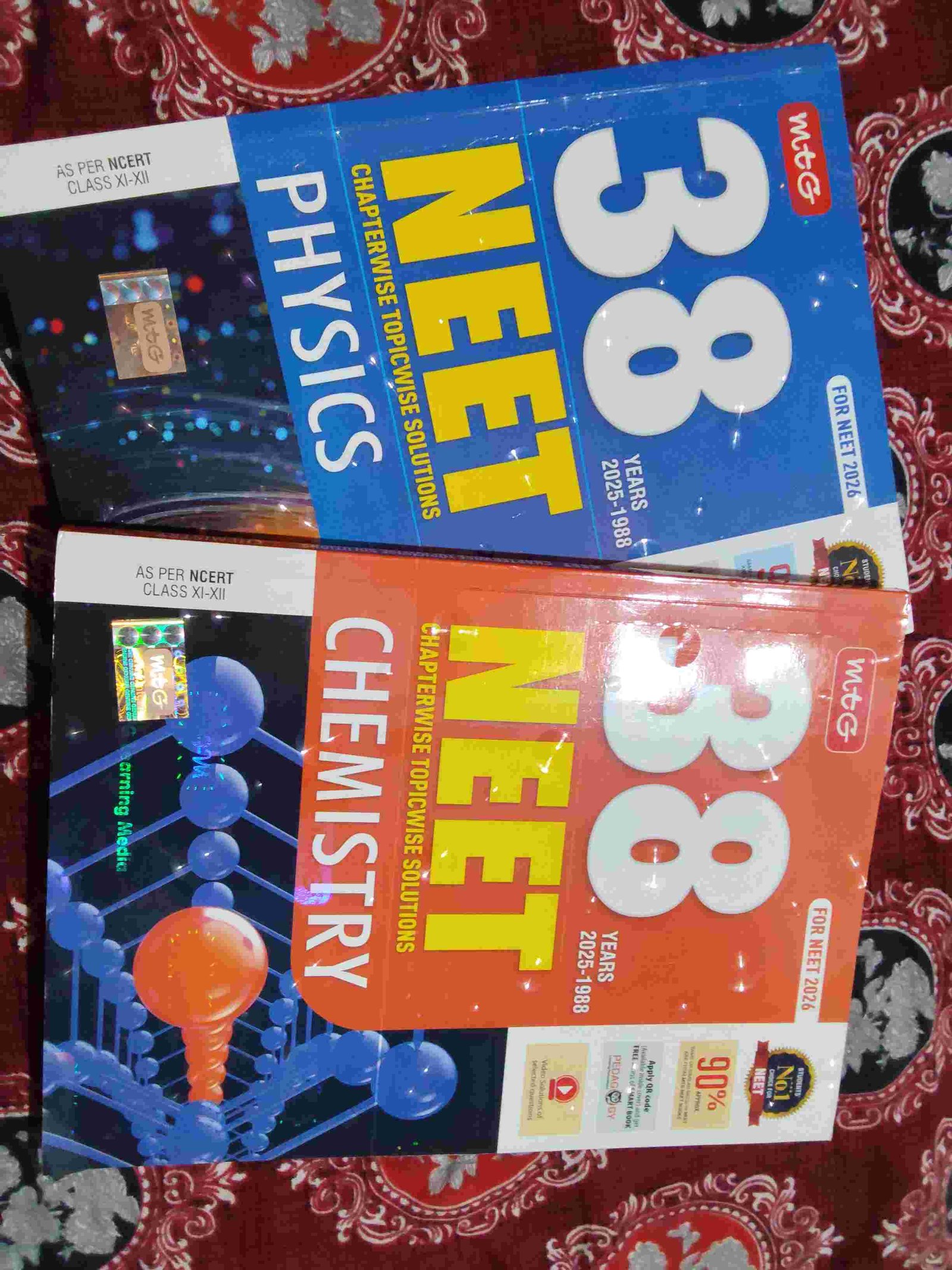 38 years neet chapter wise topic wise solution - Second Hand - Bookaao