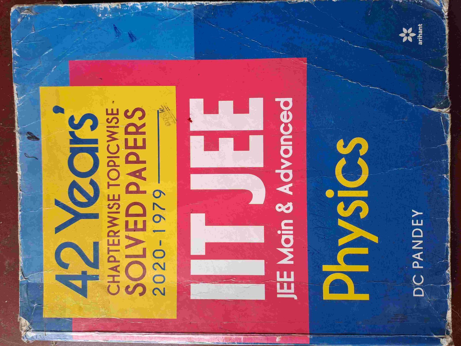 42 year jee mains +advance.pyq D.C PANDEY - Second Hand - Bookaao