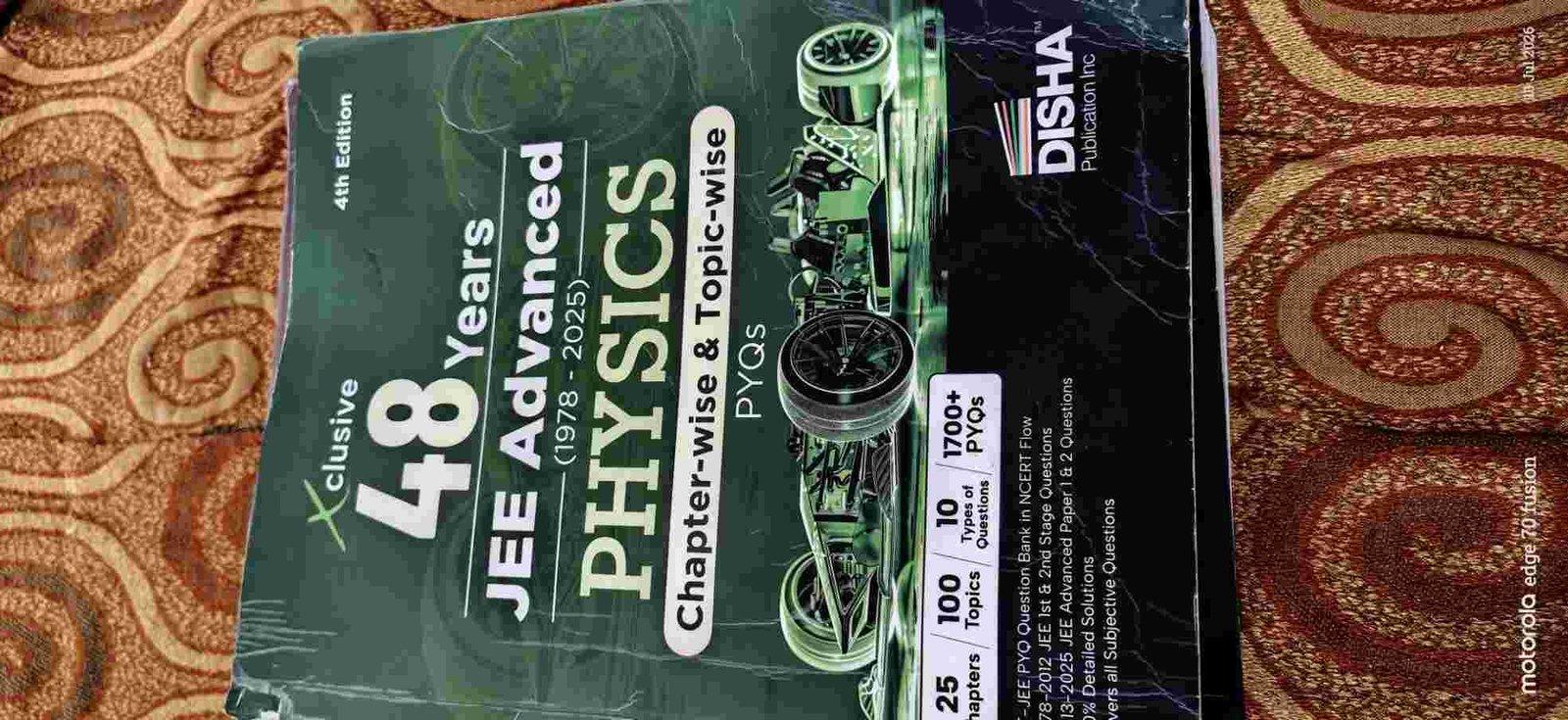 48 years JEE advanced Physics chapter wise  DISHA - Second Hand - Bookaao
