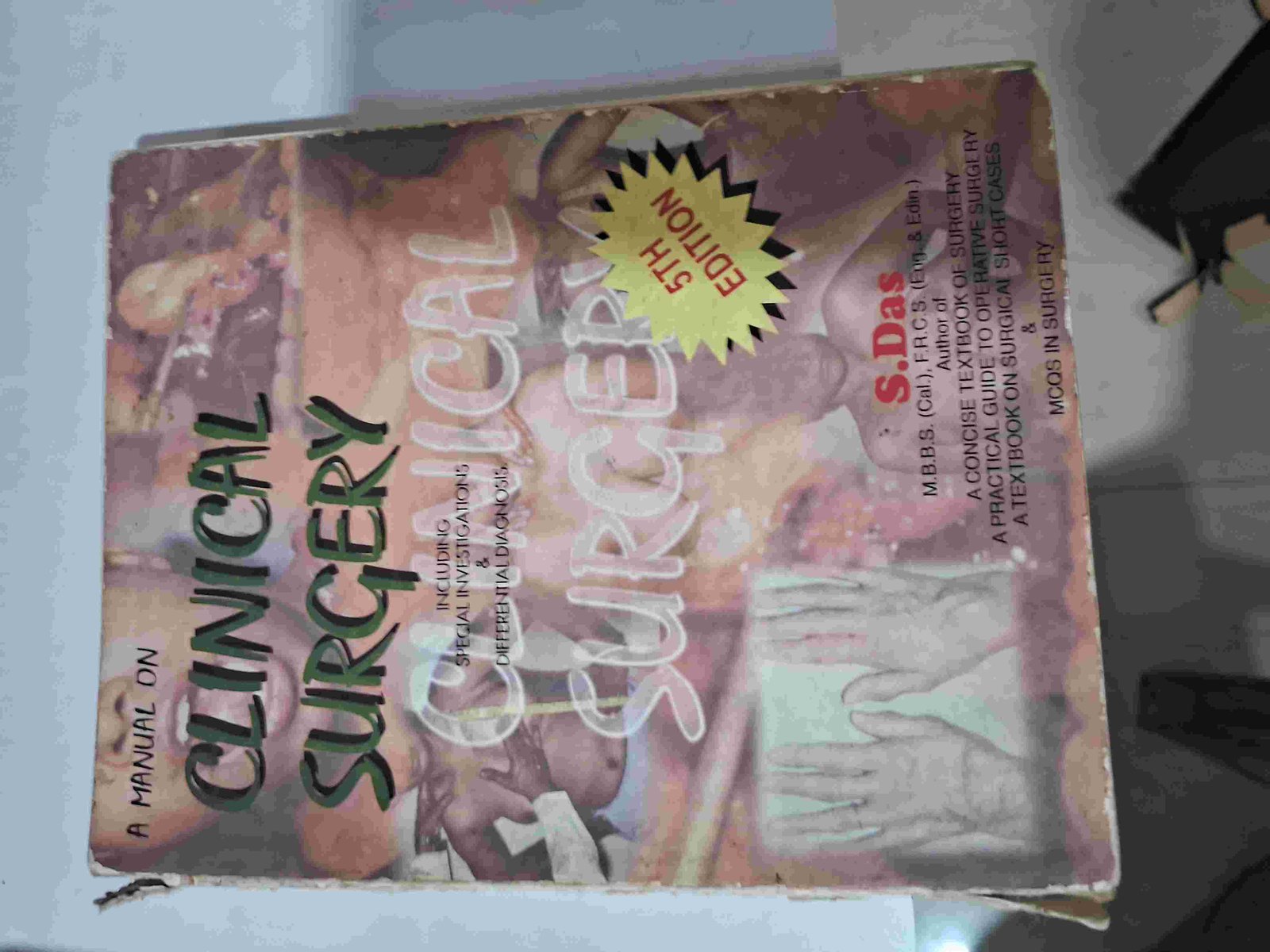 Buy Second Hand A manual on Clinical Surgery in Faridabad - Bookaao