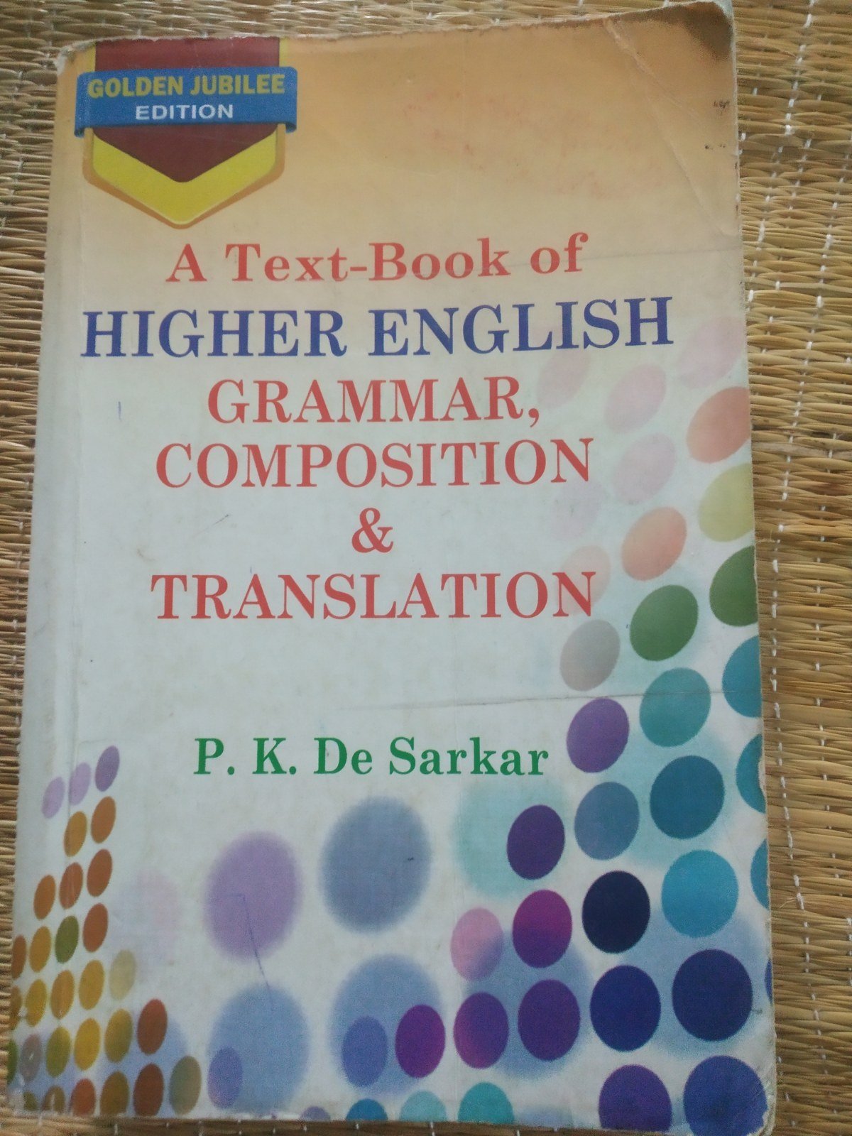 A Text-Book of higher english Grammar composition - Second Hand - Bookaao