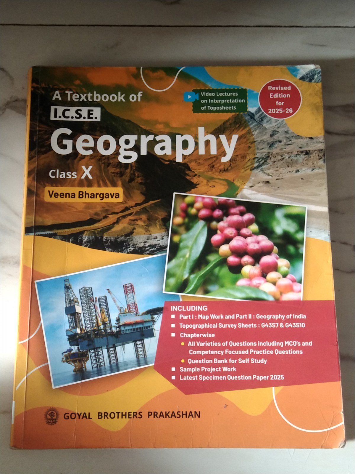 A textbook of icse geography class 10 - Second Hand - Bookaao