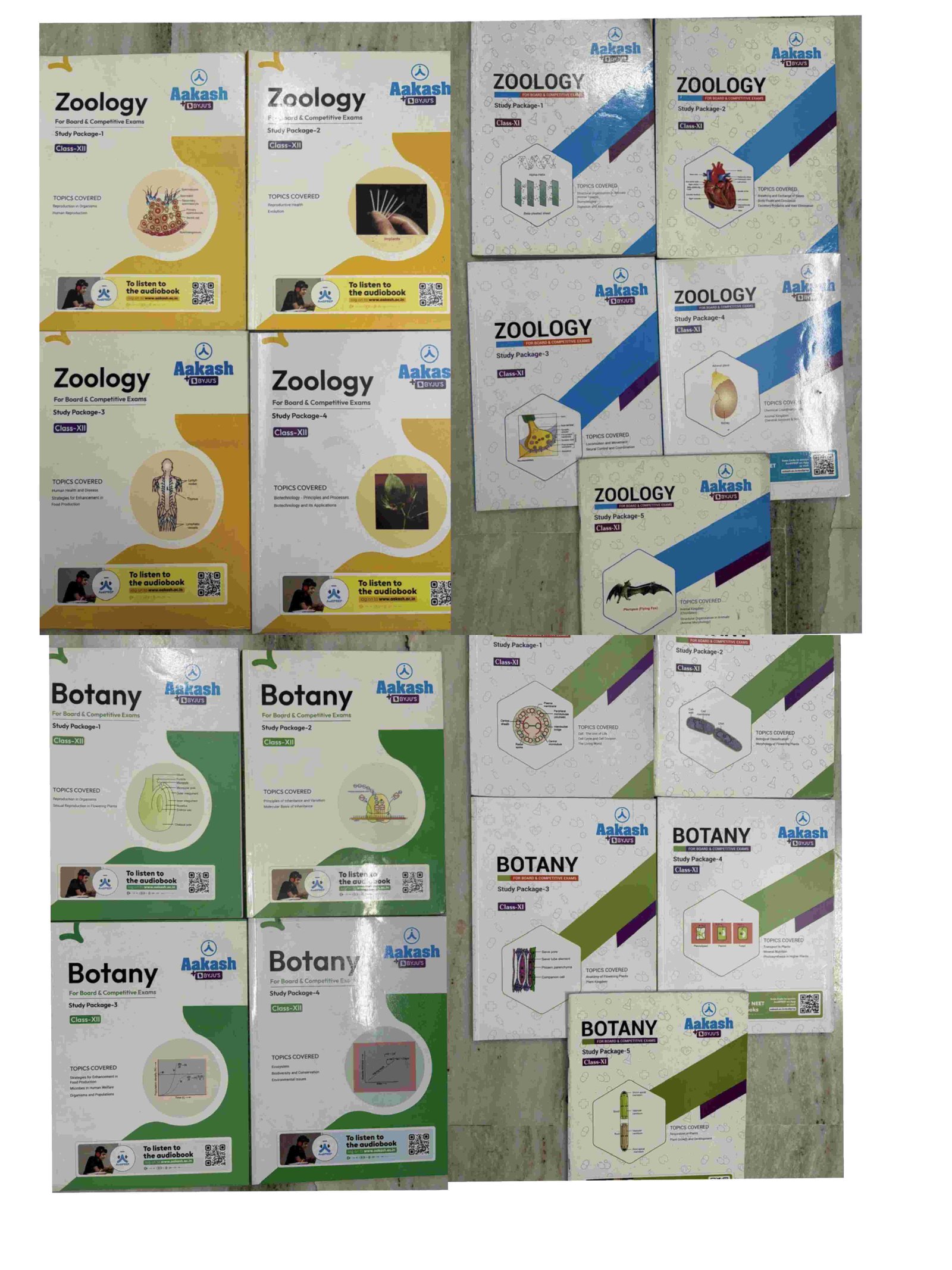 Aakash Biology Class XI & XII module - Second Hand - Bookaao
