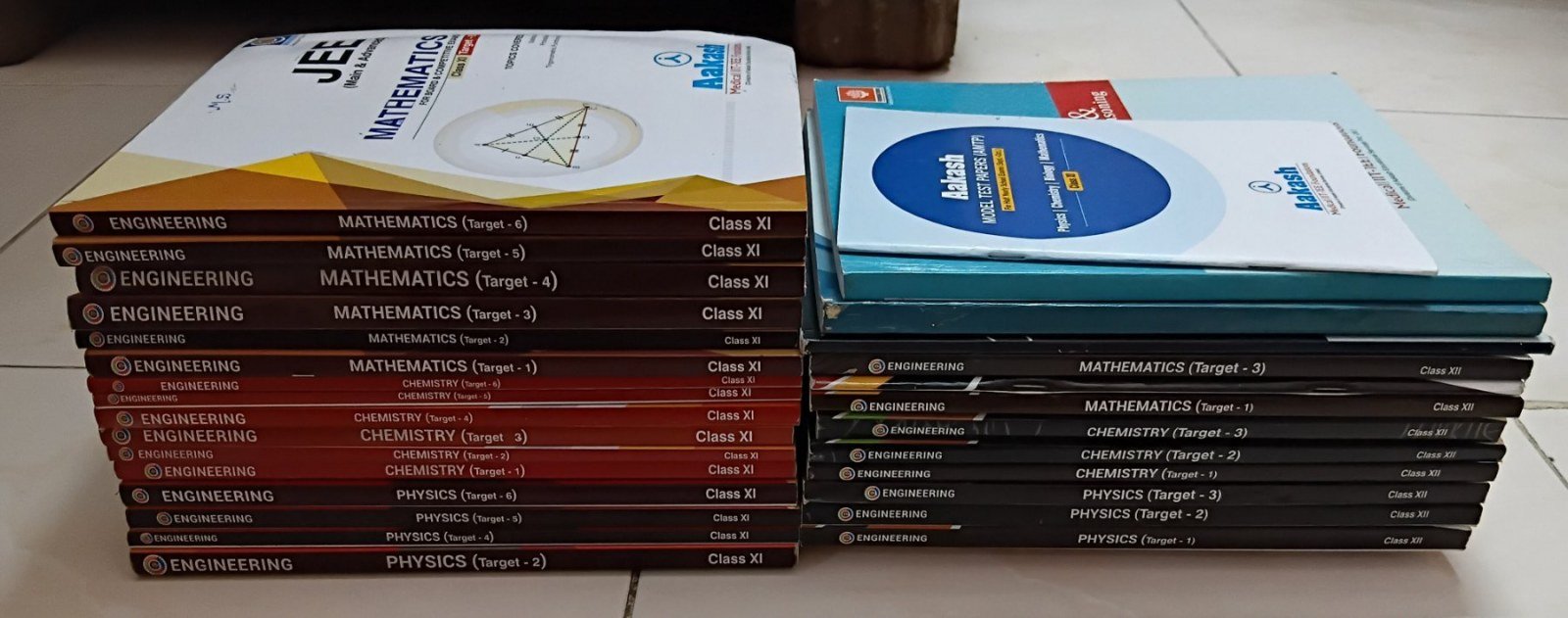 AAkash JEE class 11 and 12 study materials
