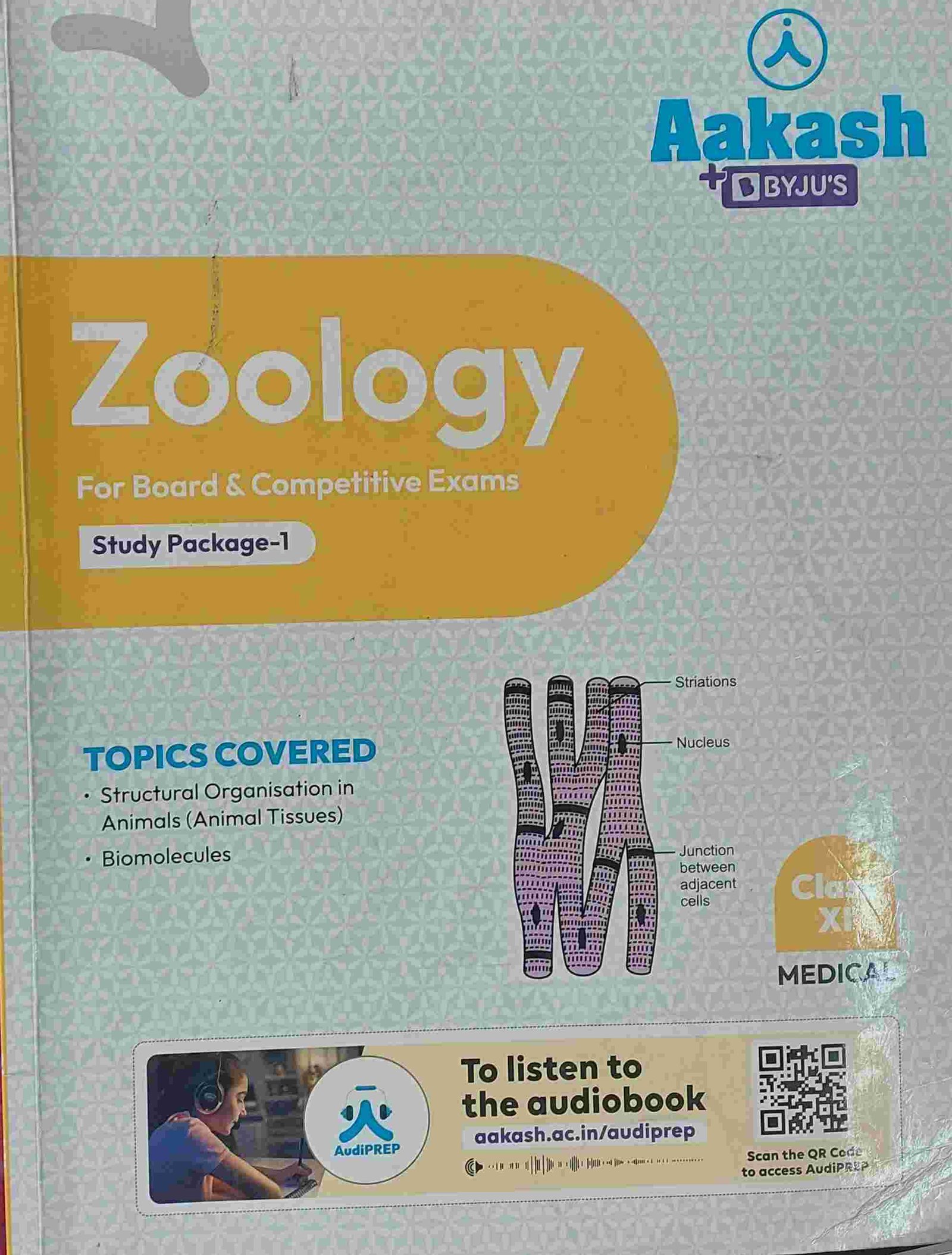 Aakash Modules for Zoology class 11(SET OF 5) - Second Hand - Bookaao