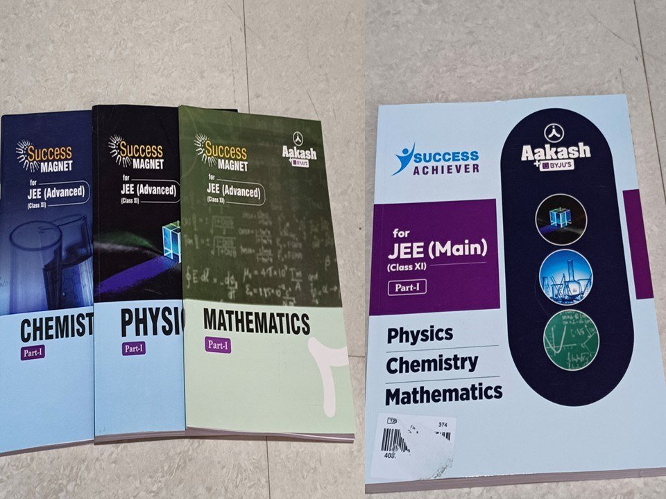 Aakash Modules JEE mains and advanced for class 11 - Second Hand - Bookaao