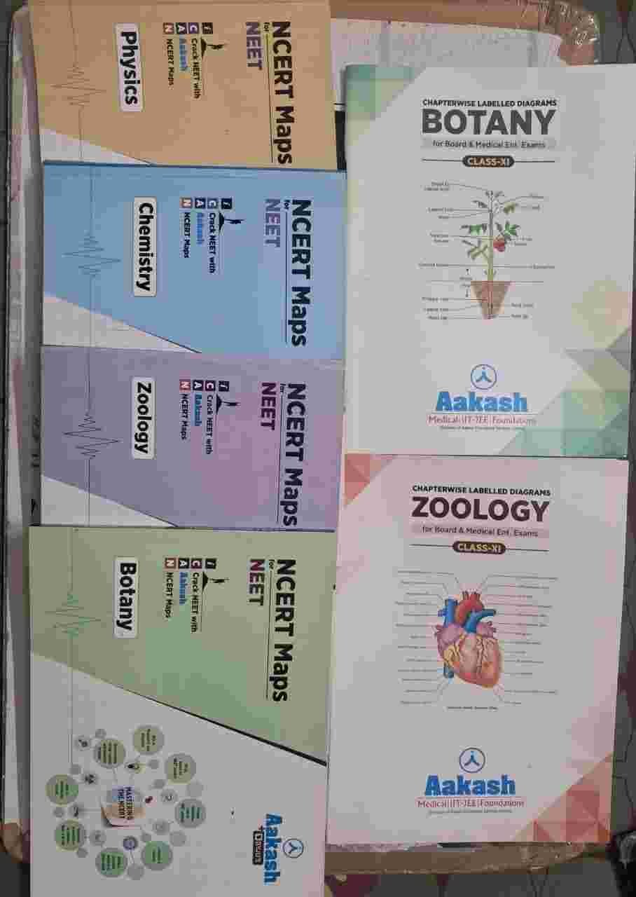 AAKASH NCERT MAP FOR NEET - Second Hand - Bookaao