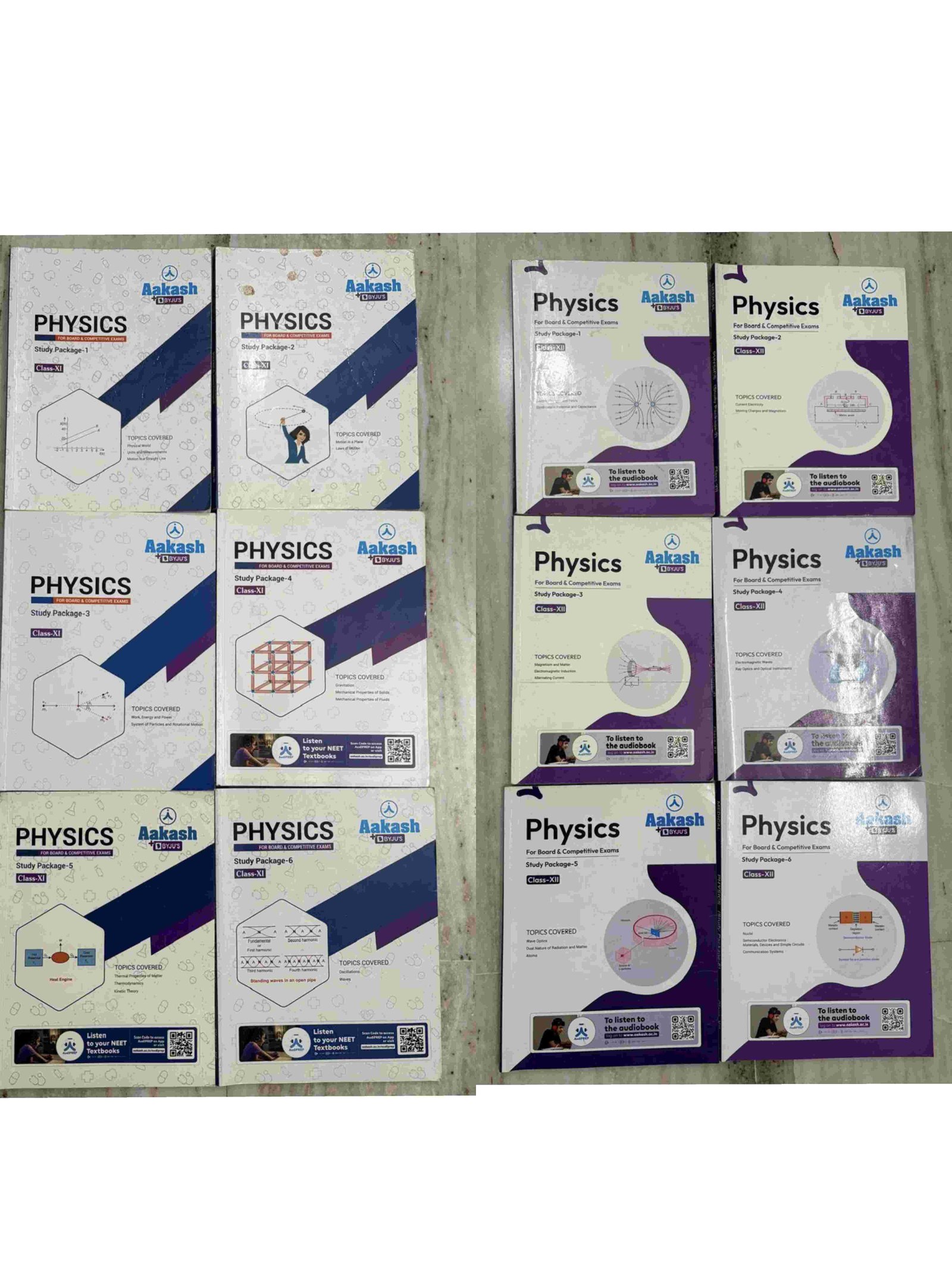 Aakash Physics Class XI & XII module - Second Hand - Bookaao