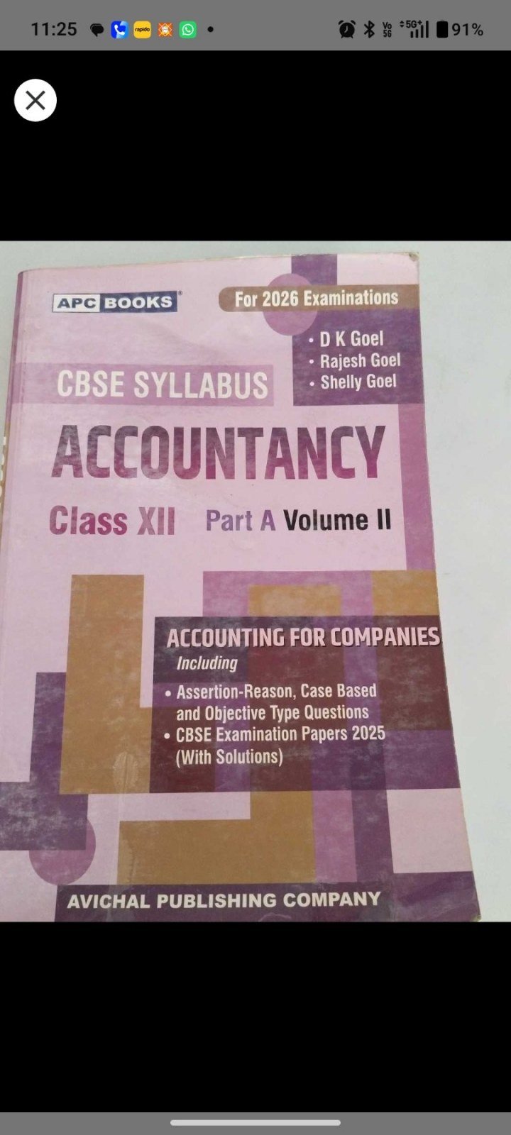 Accountancy - 2nd Hand Book - Bookaao