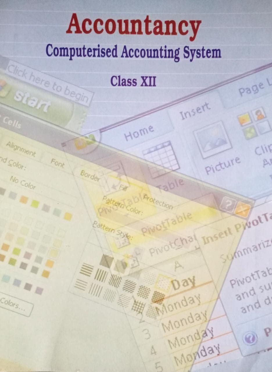 Accoutancy Computer Accounting System Class-12 - New Book - Bookaao