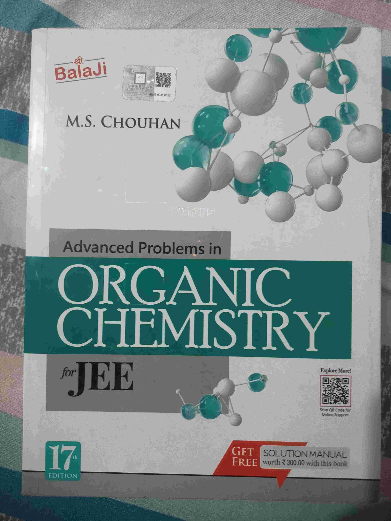 Advance problems in organic chemistry - New Book - Bookaao