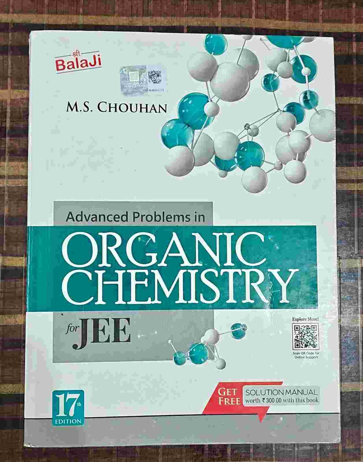 Advanced Problems in Organic Chemistry for JEE - Second Hand - Bookaao