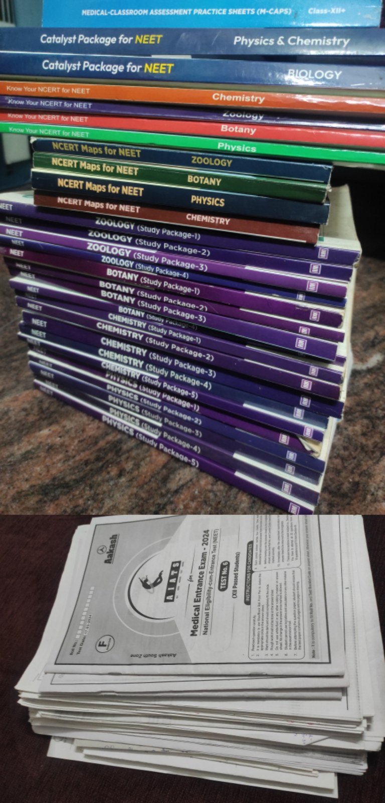Akash NEET Repeater Module complete + Test series - 2nd Hand Book - Bookaao