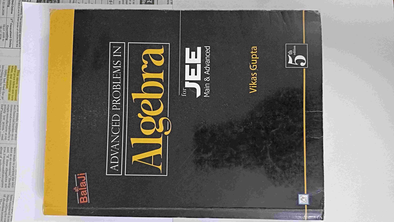 Algebra for JEE by Vikas Gupta - New Book - Bookaao