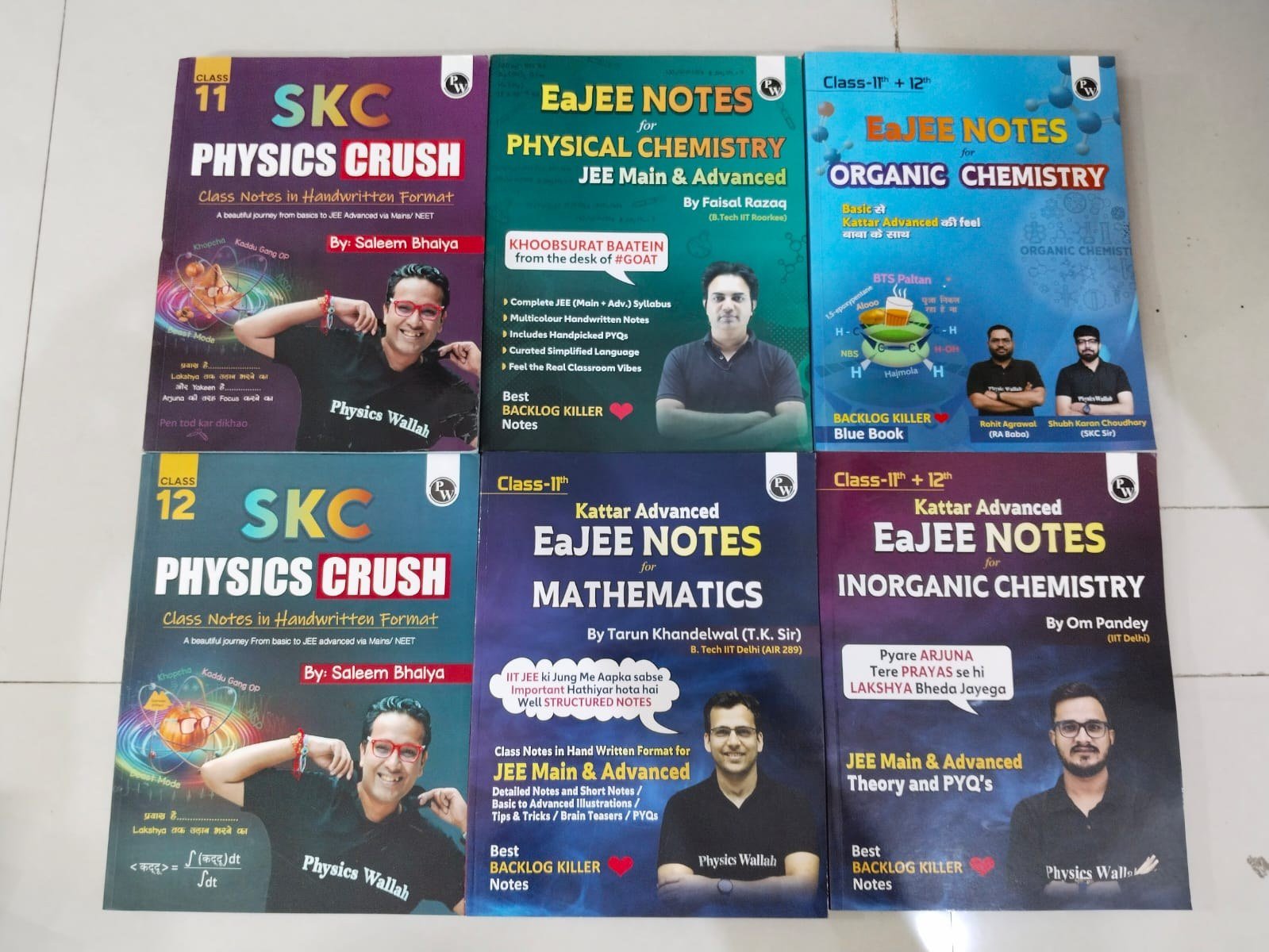 Buy Second Hand All Eajee Notes of Official PW - Latest Edition in Agra - Bookaao